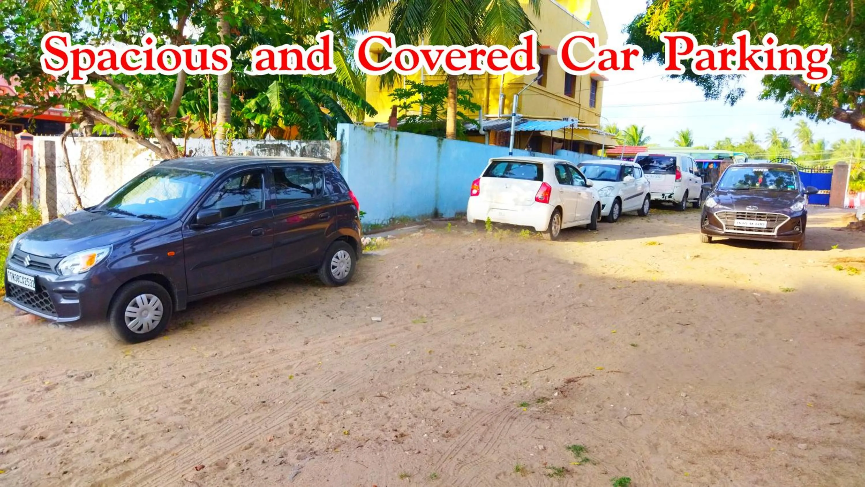 Parking in HOTEL NNP GRAND Rameswaram