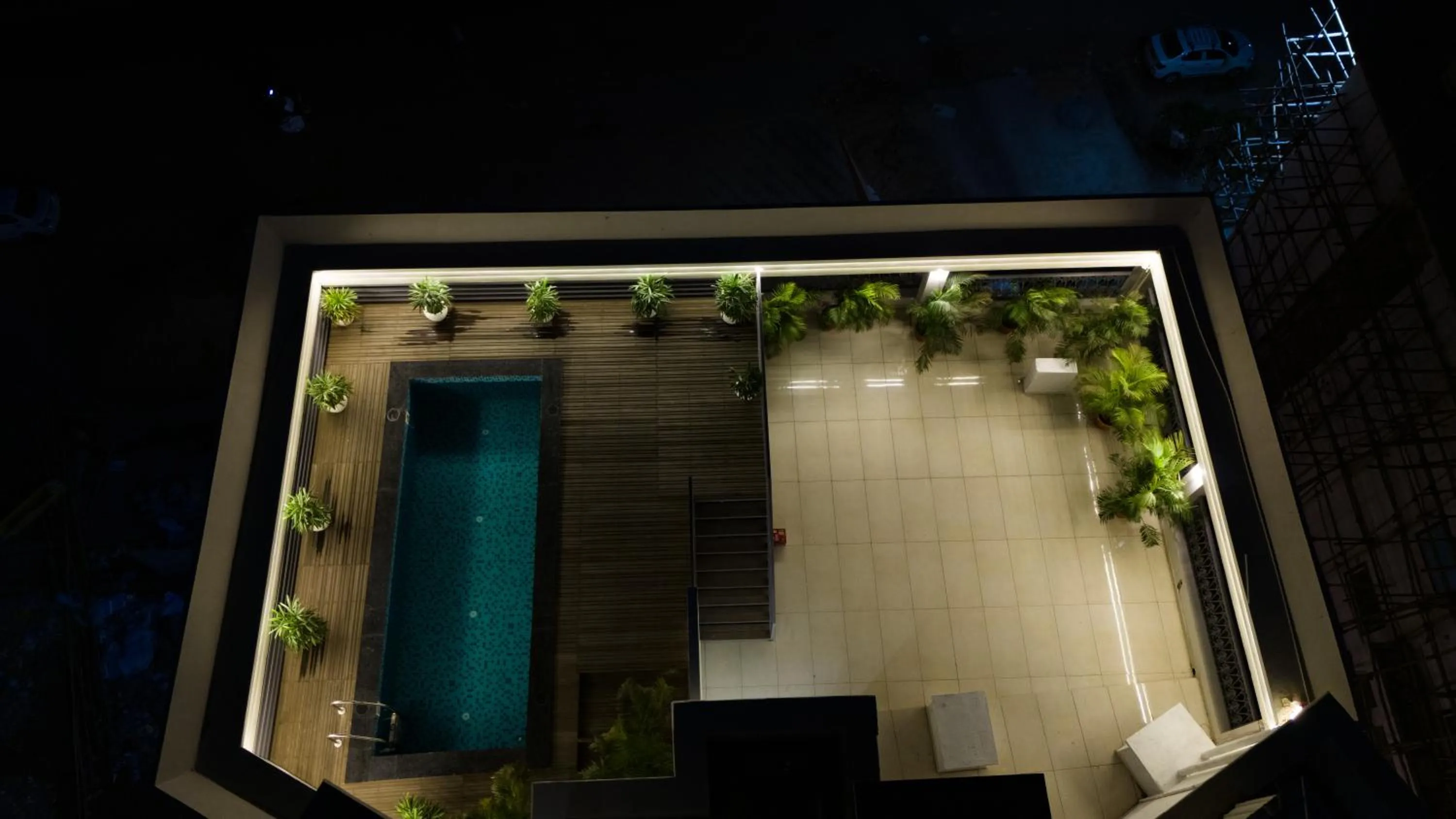 Swimming pool in Regenta Central Puri Odisha