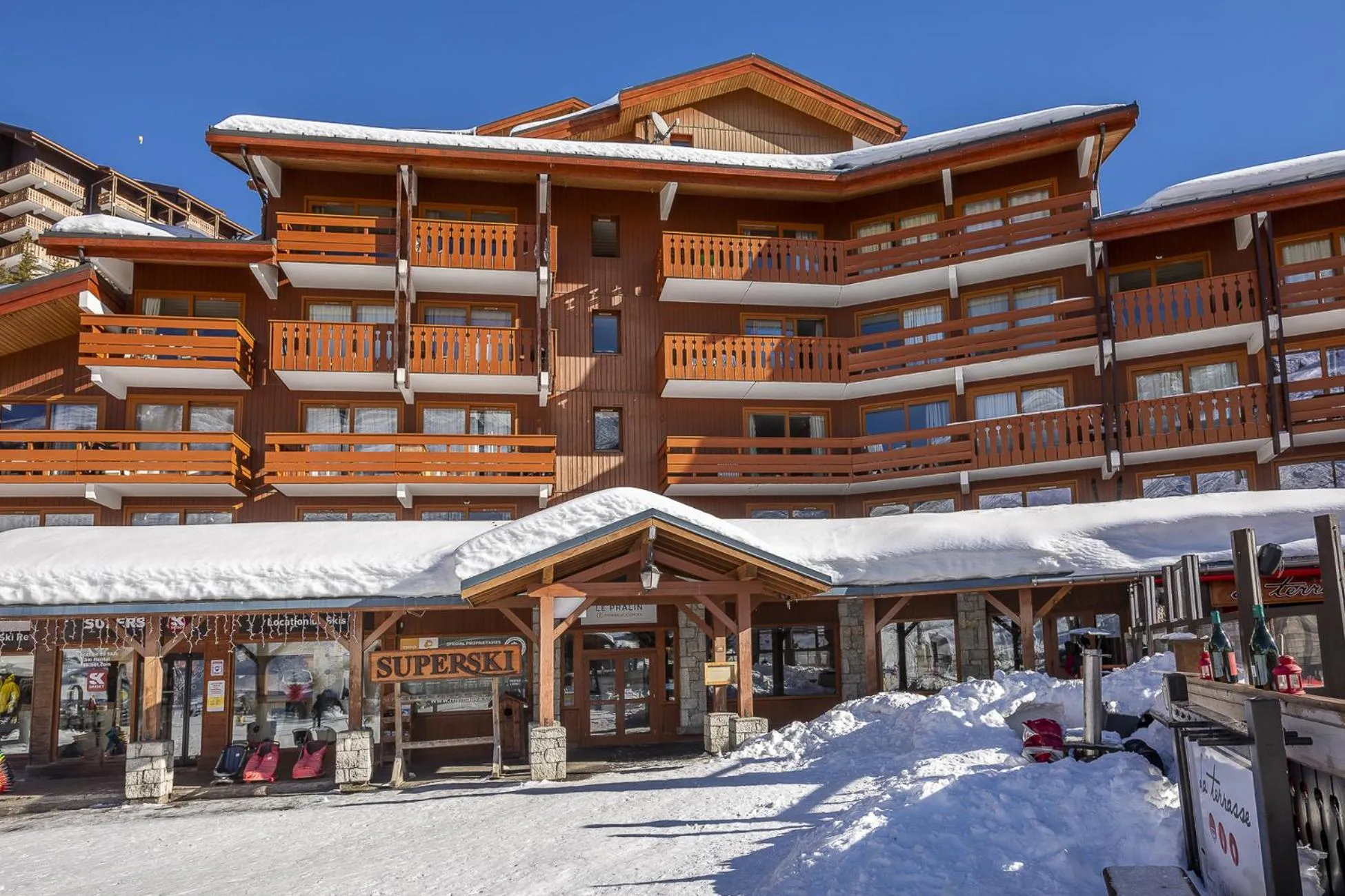 Property building in Résidence Le Pralin