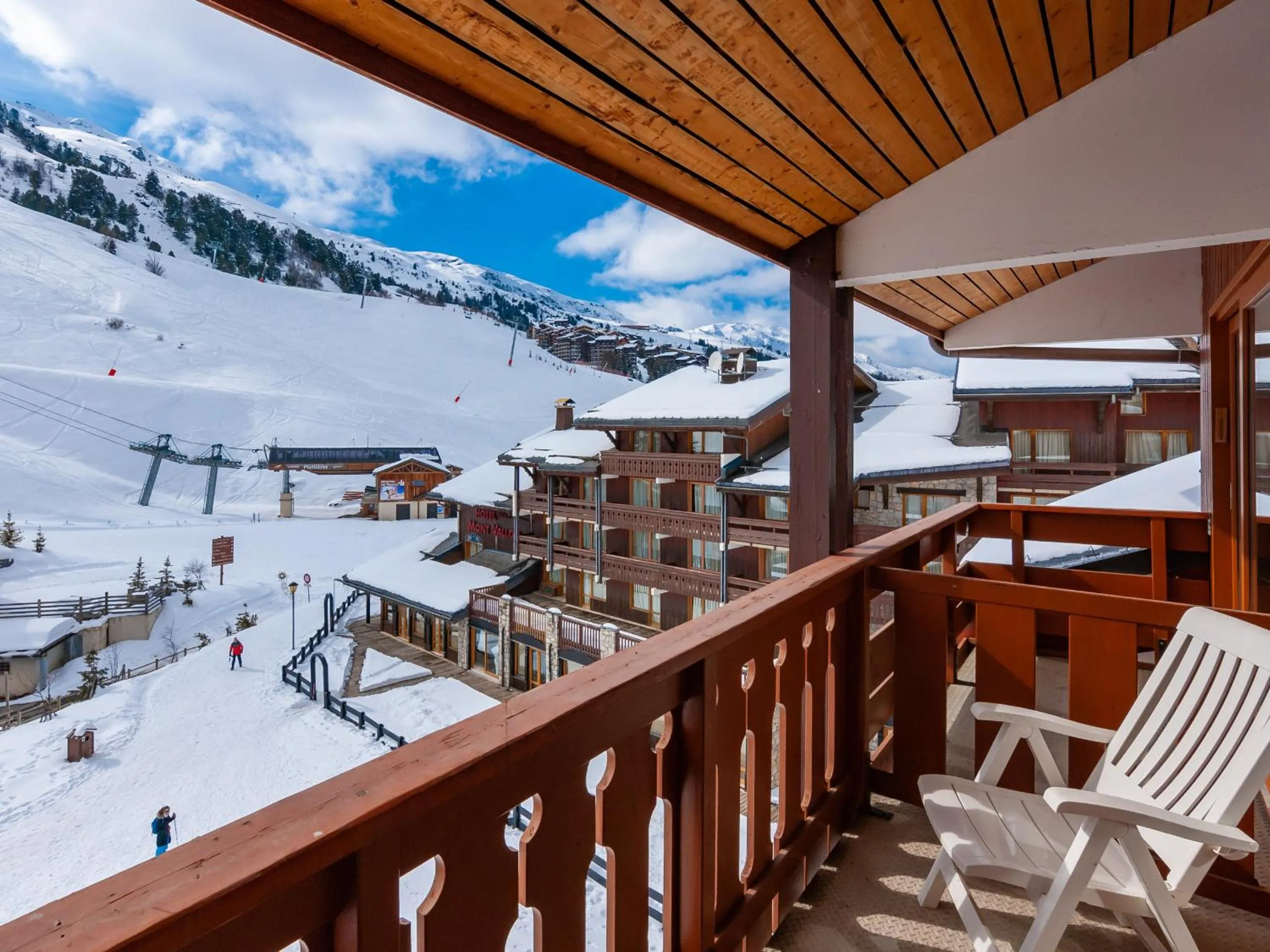 Balcony/Terrace in Résidence Le Pralin