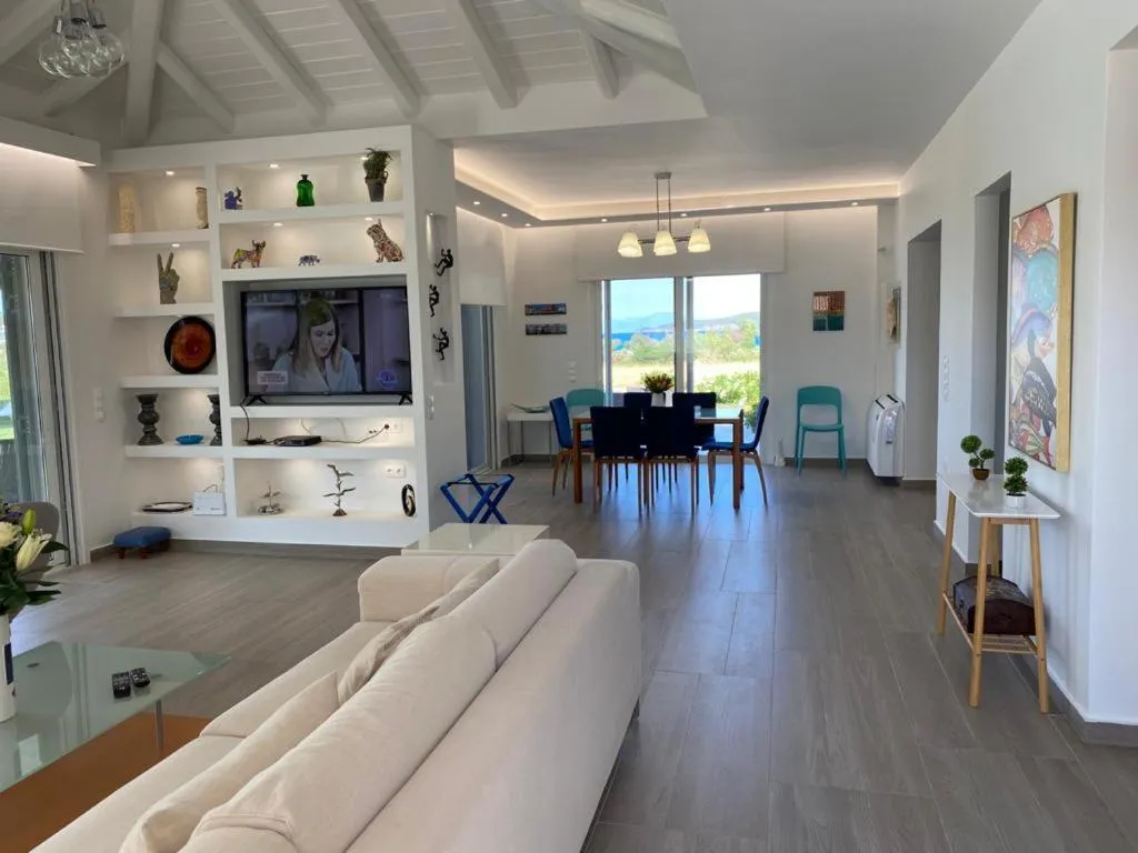 Living room in Villa Grace