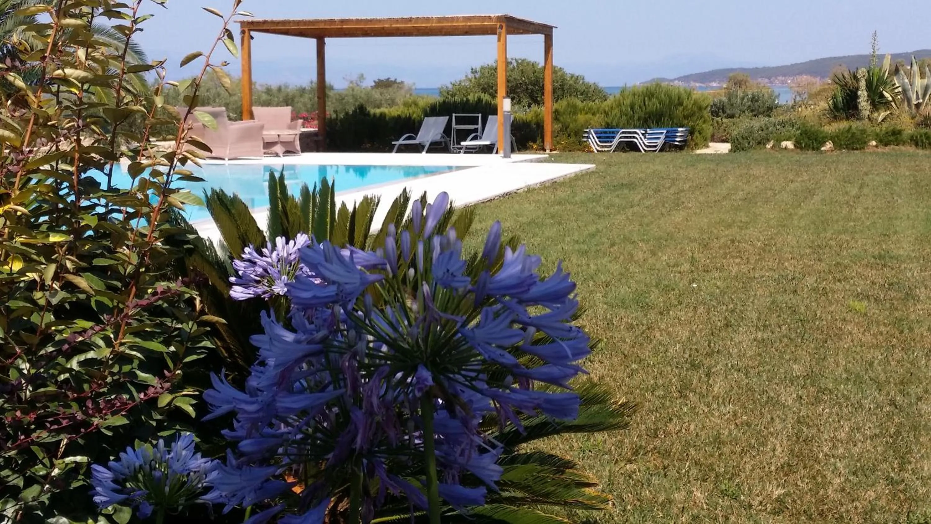 Natural landscape in Villa Grace
