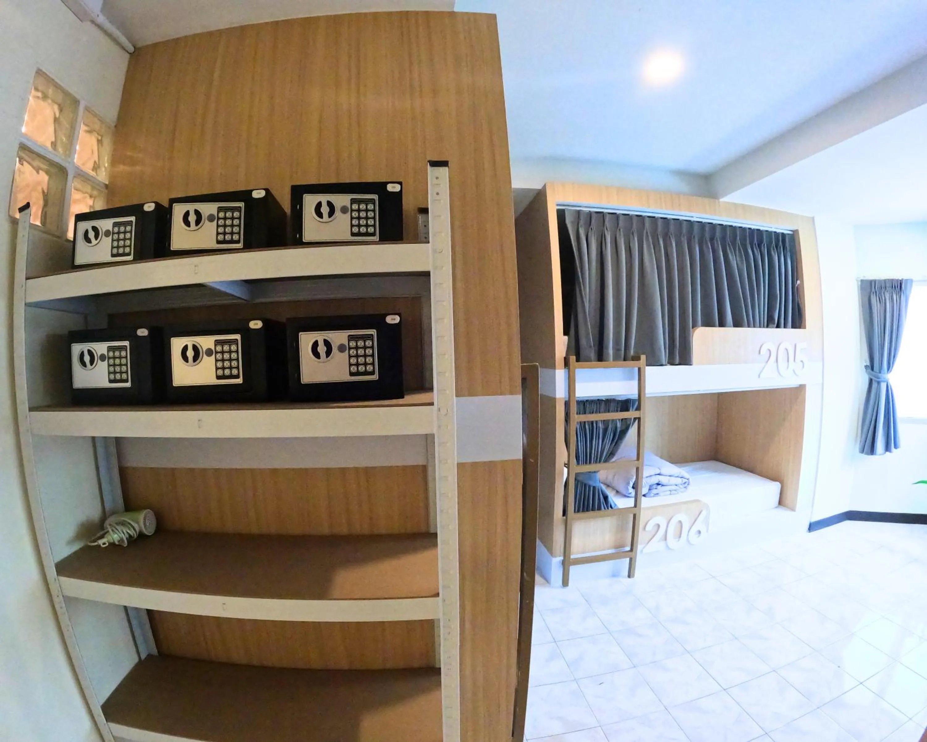 safe, Bed in KPOP Hostel