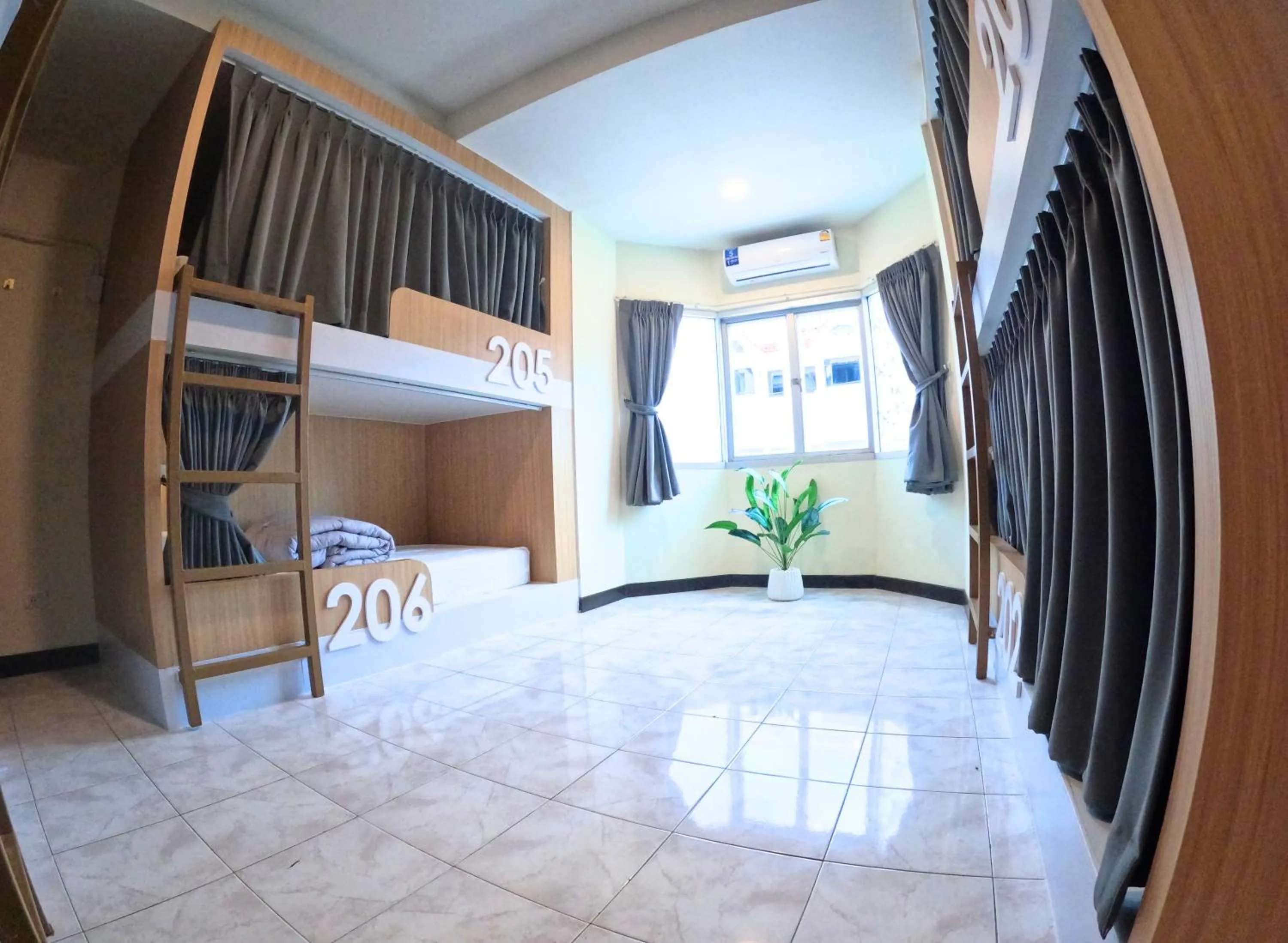bunk bed, Bed in KPOP Hostel