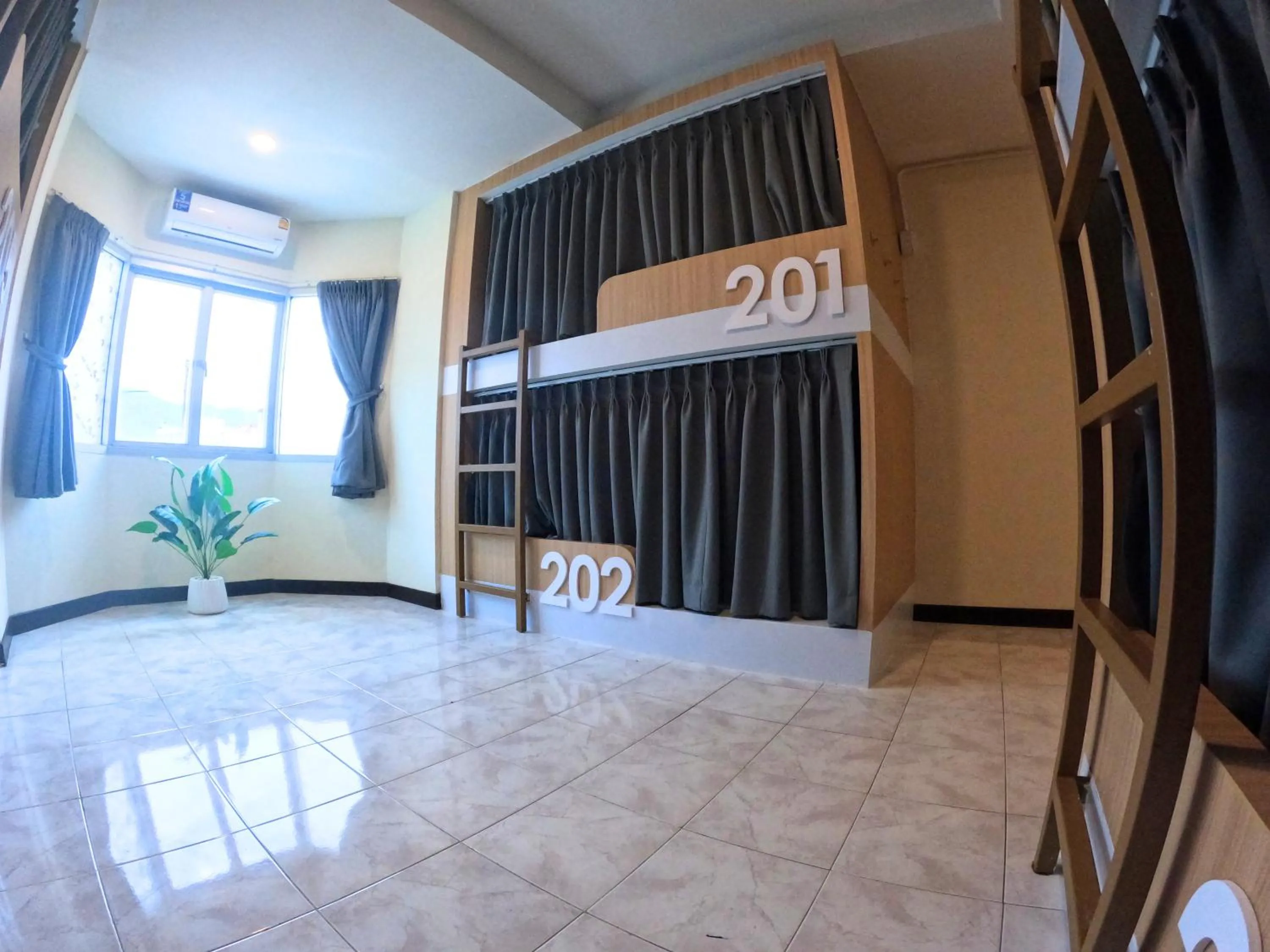 bunk bed, Bed in KPOP Hostel