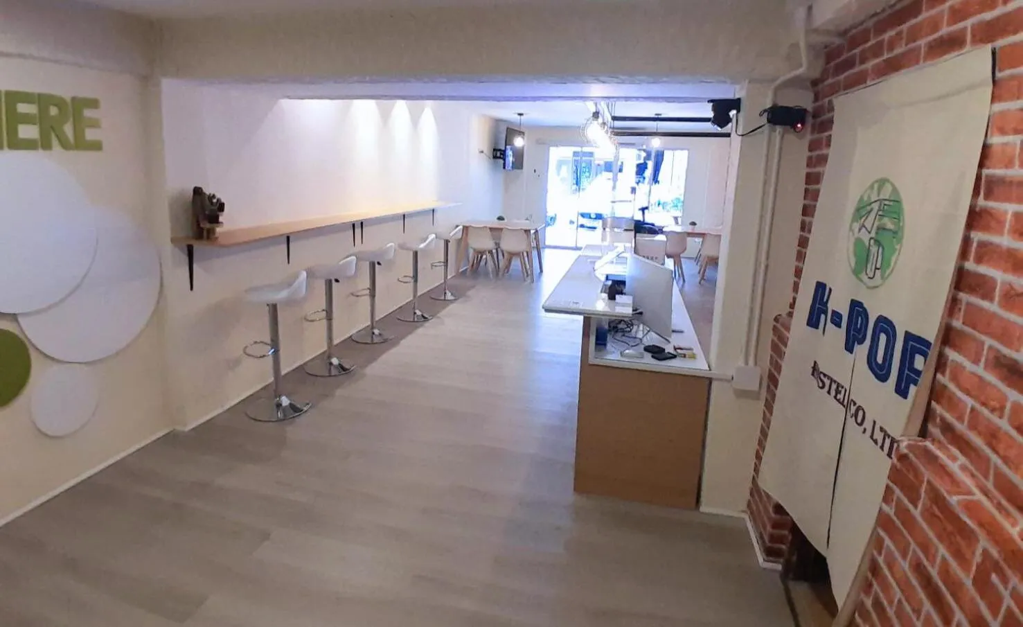 Lobby or reception in KPOP Hostel