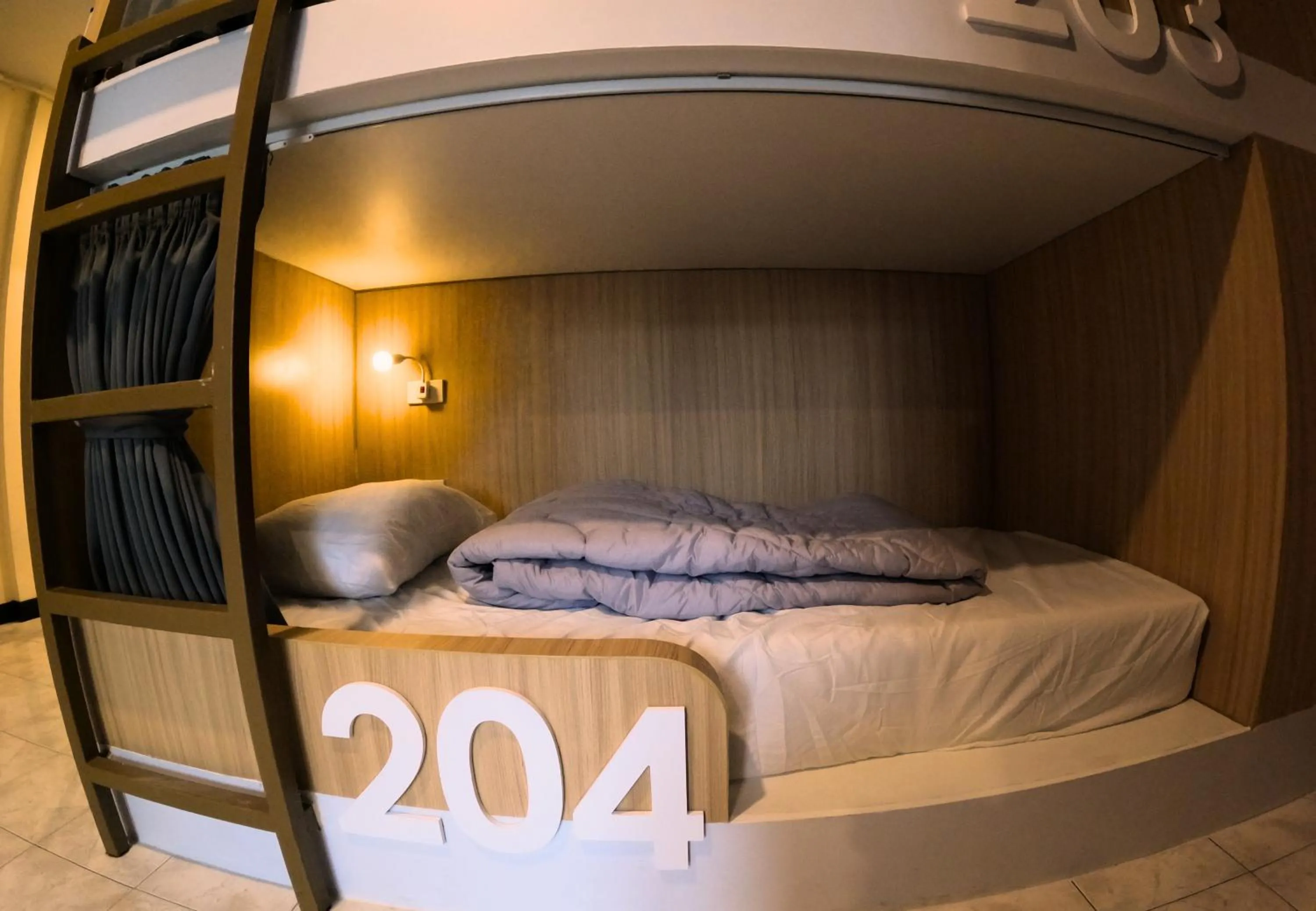 bunk bed, Bed in KPOP Hostel