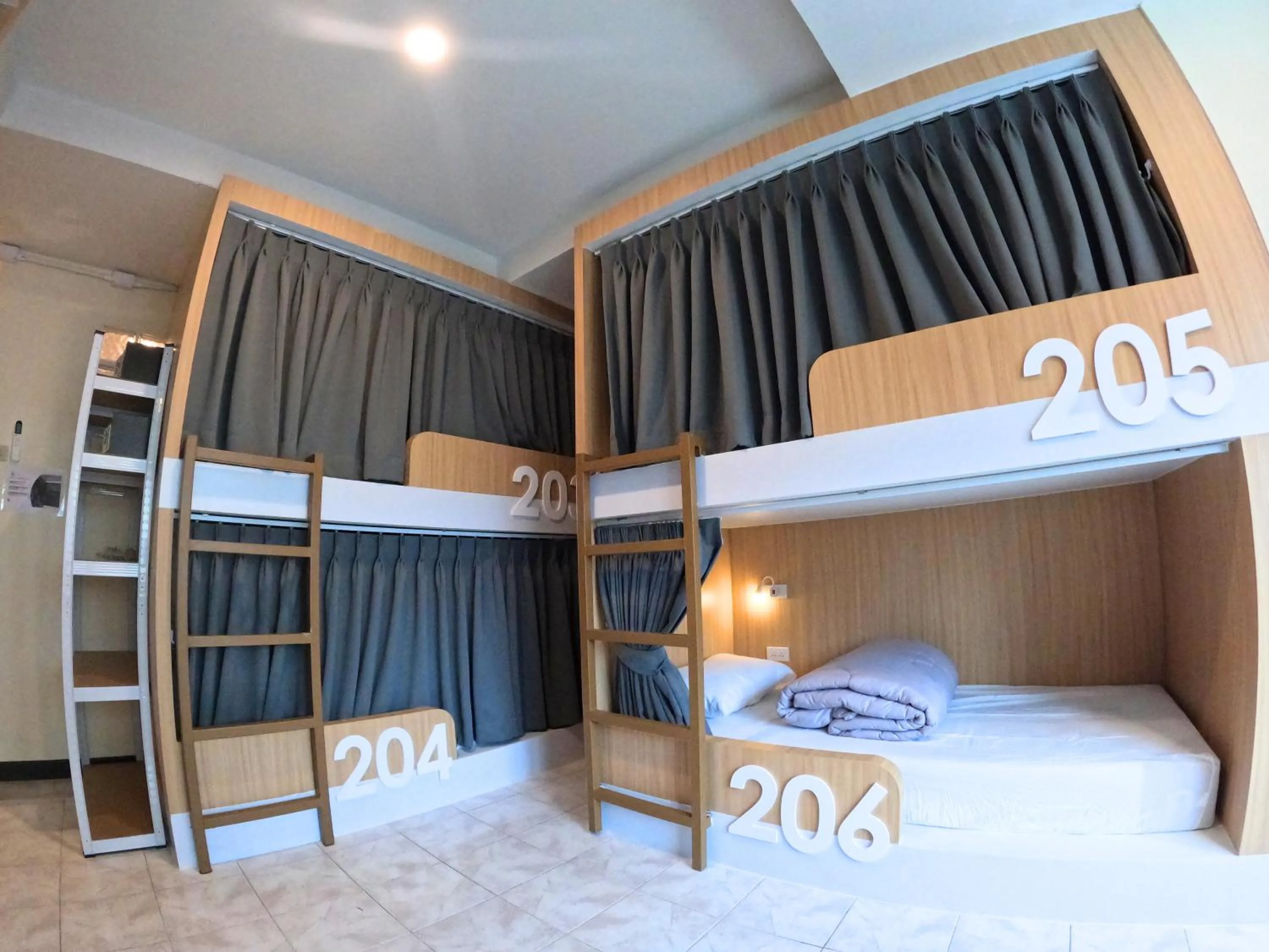bunk bed, Bed in KPOP Hostel