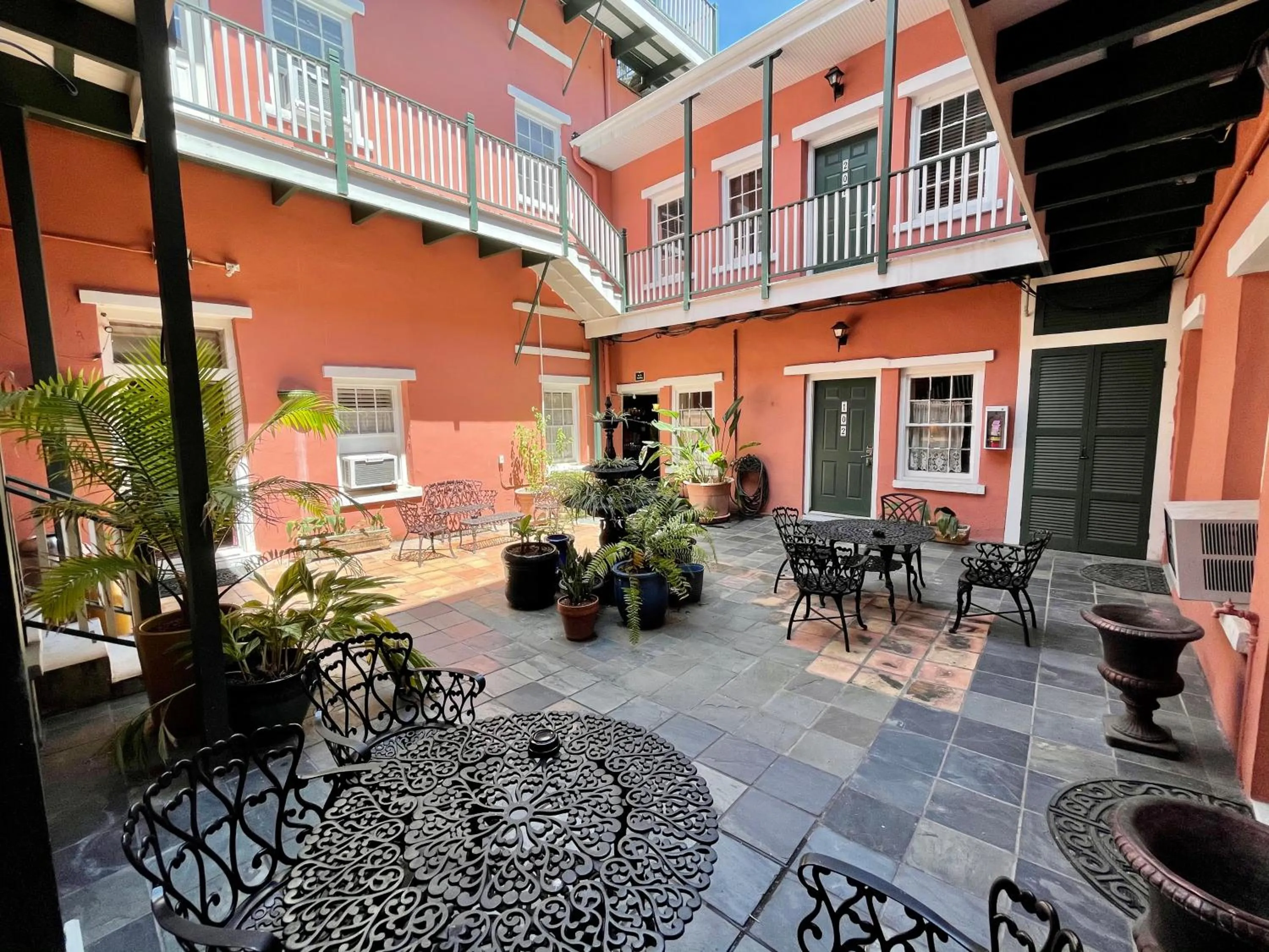 Patio in Hotel Villa Convento