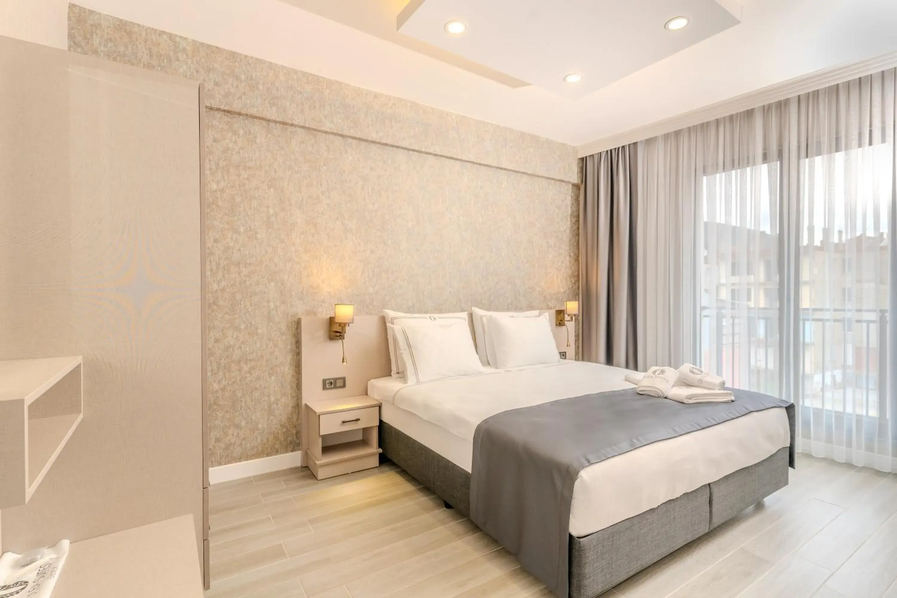 Bedroom, Bed in Olea Suites Otel Bedroom, Bed in Olea Suites Otel