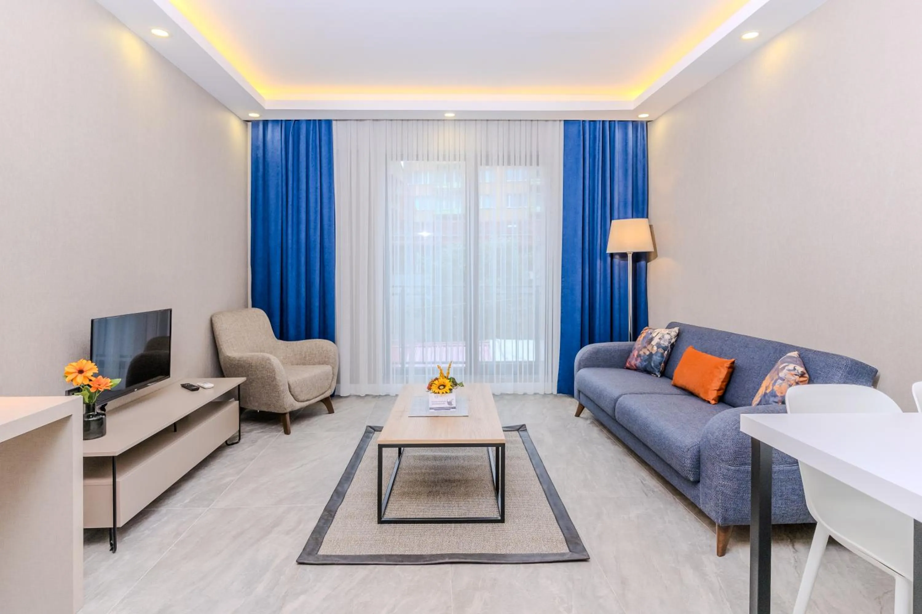 TV and multimedia in Olea Suites Otel