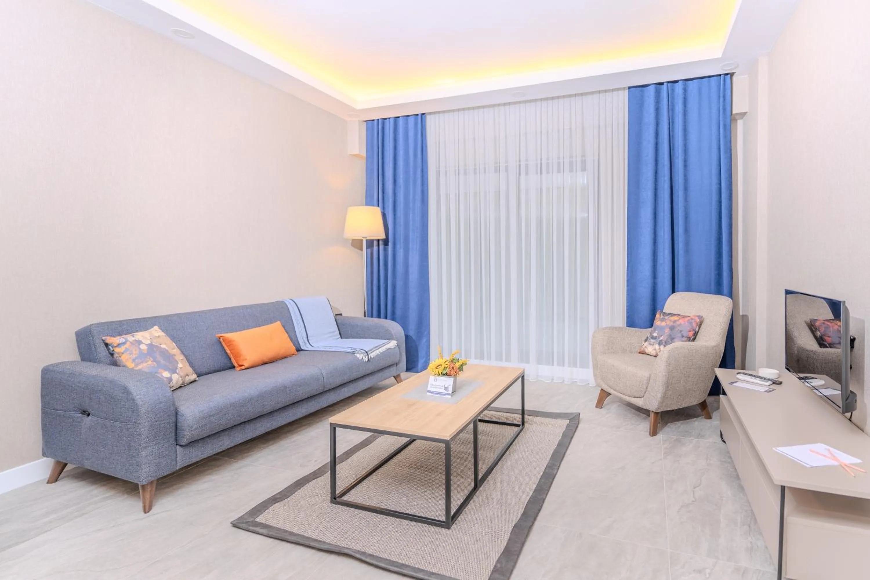 Living room in Olea Suites Otel