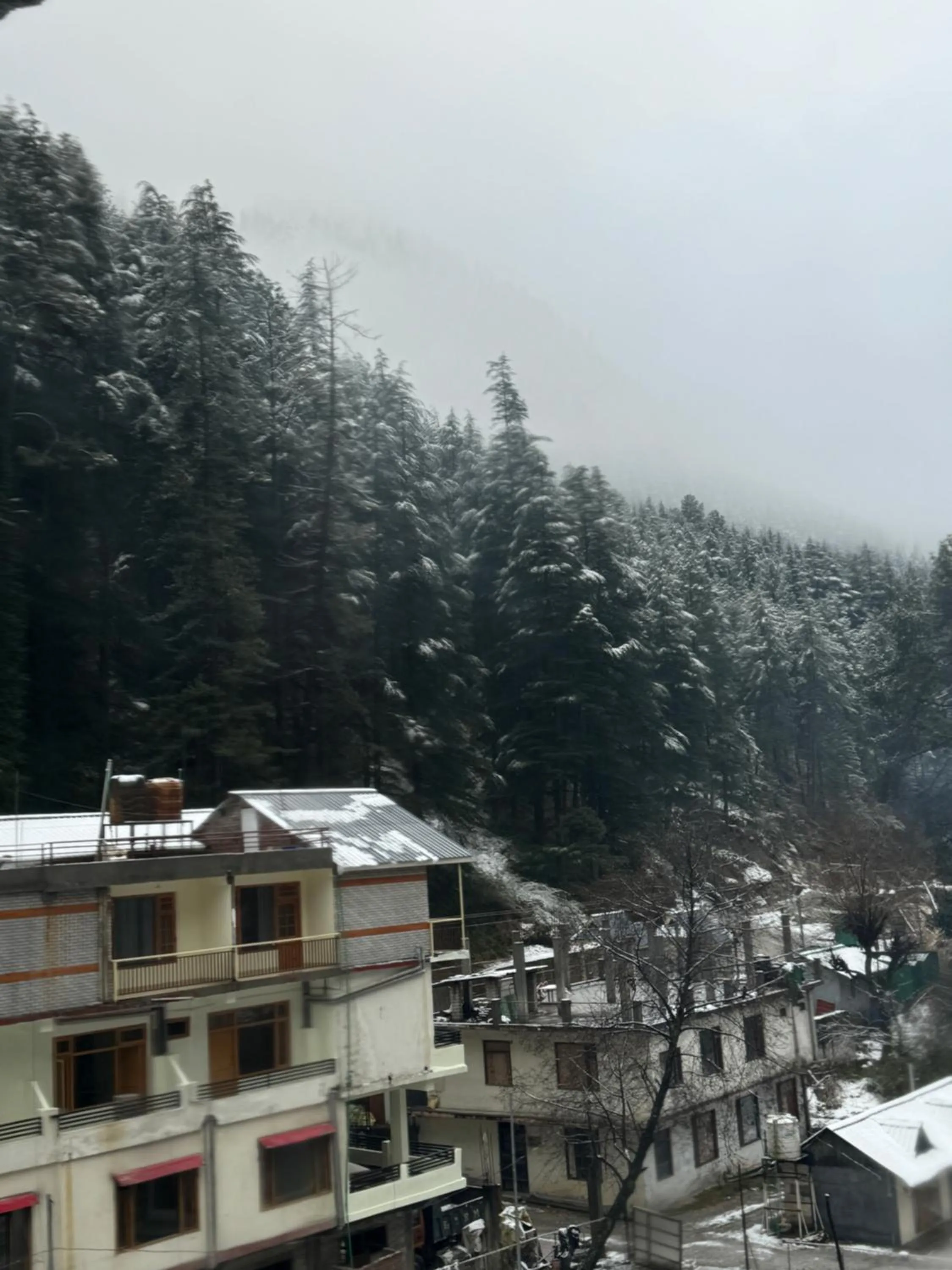 View (from property/room) in Hotel Mid Orchard Kasol -River Side