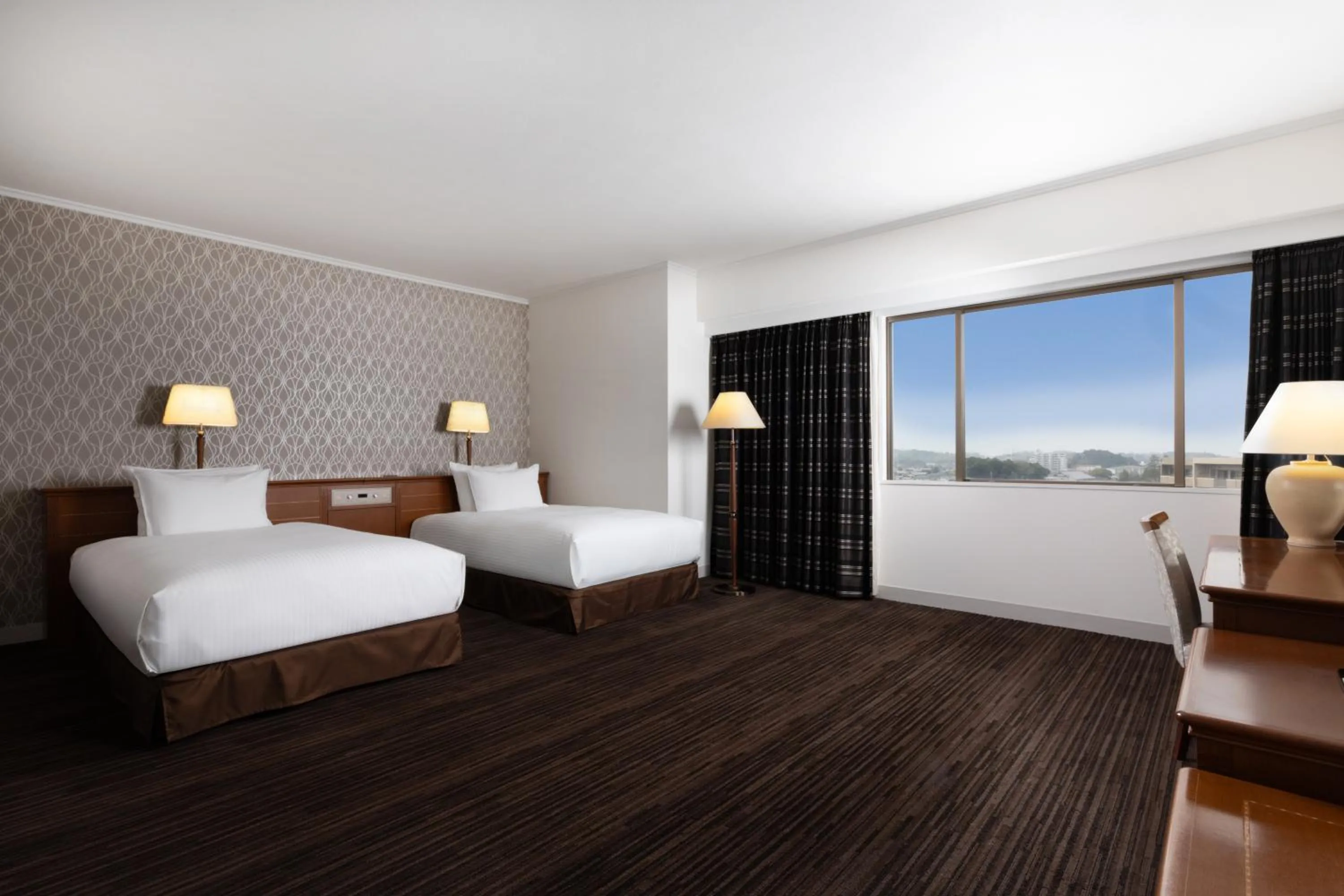 Bed in Grand Mercure Nara Kashihara