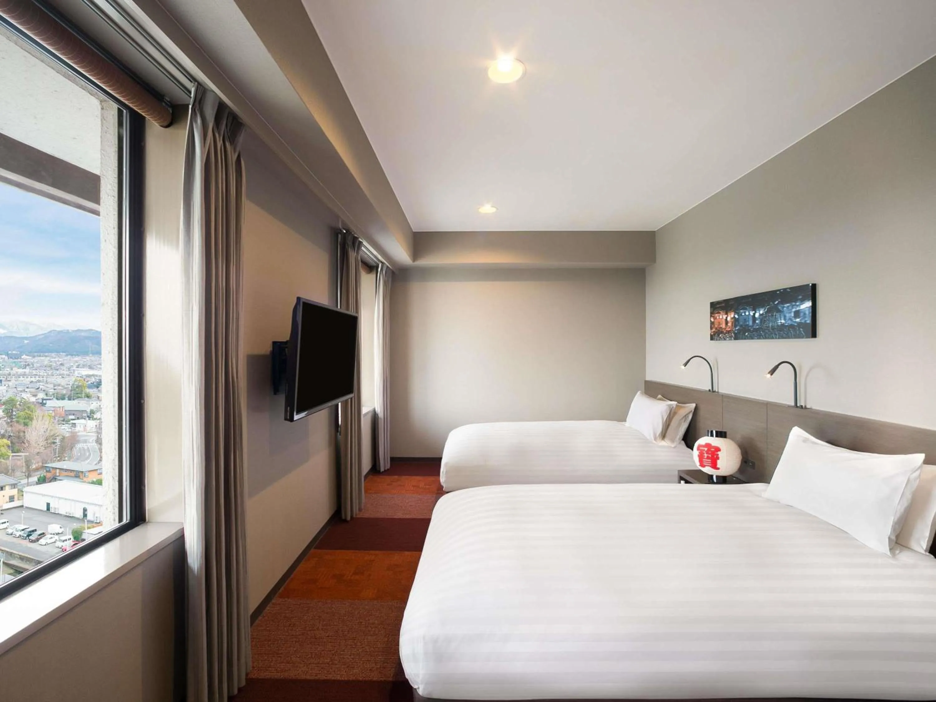 Bedroom, Bed in Grand Mercure Lake Biwa Resort & Spa