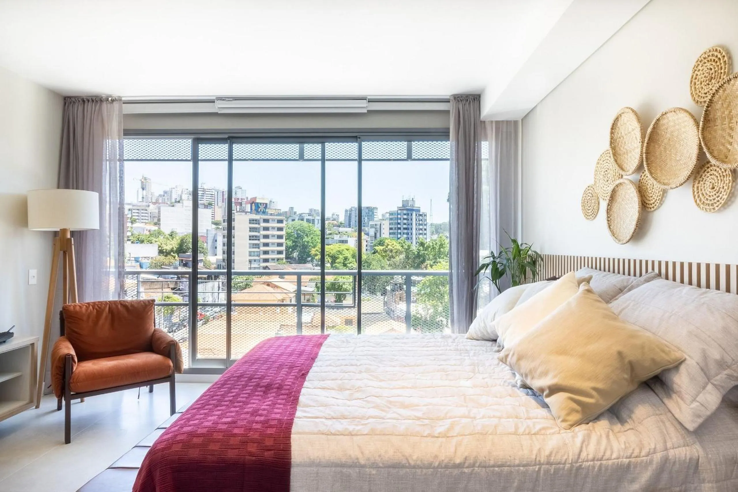 Bedroom, Bed in Pop Grafite