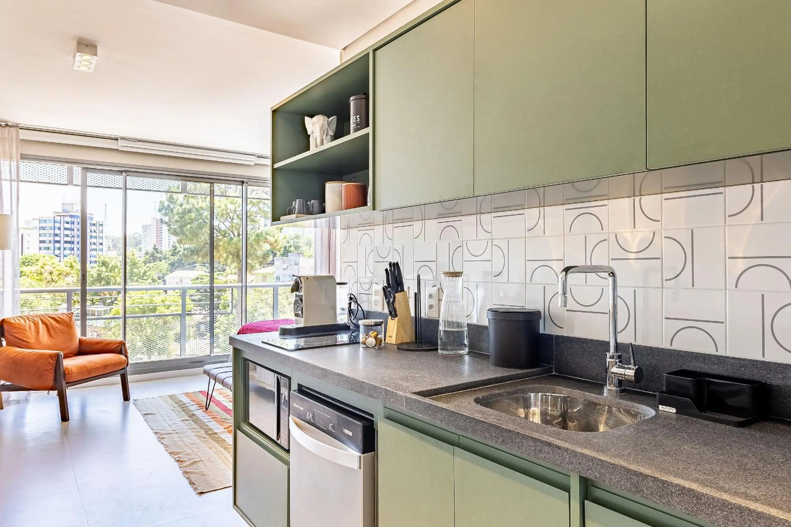 Kitchen or kitchenette in Pop Grafite