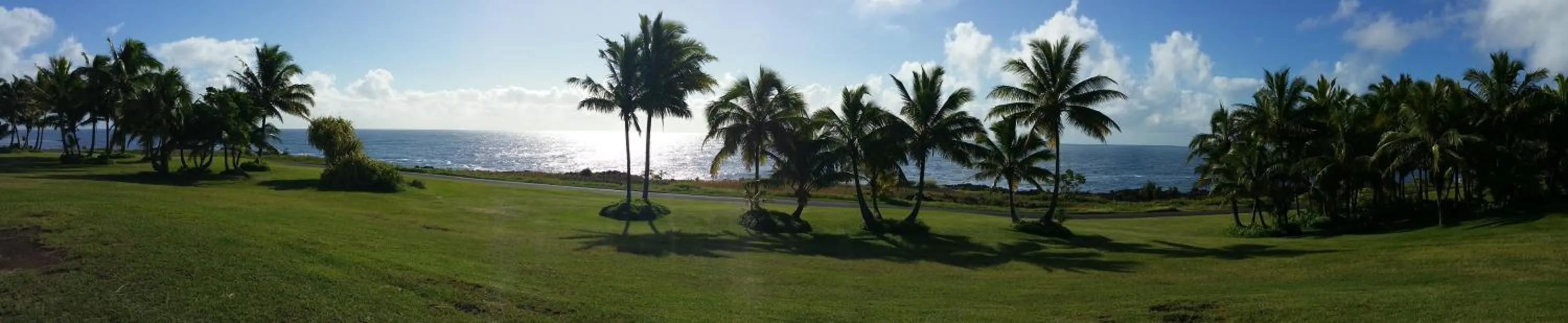 Natural landscape in Whale House at Kehena Beach