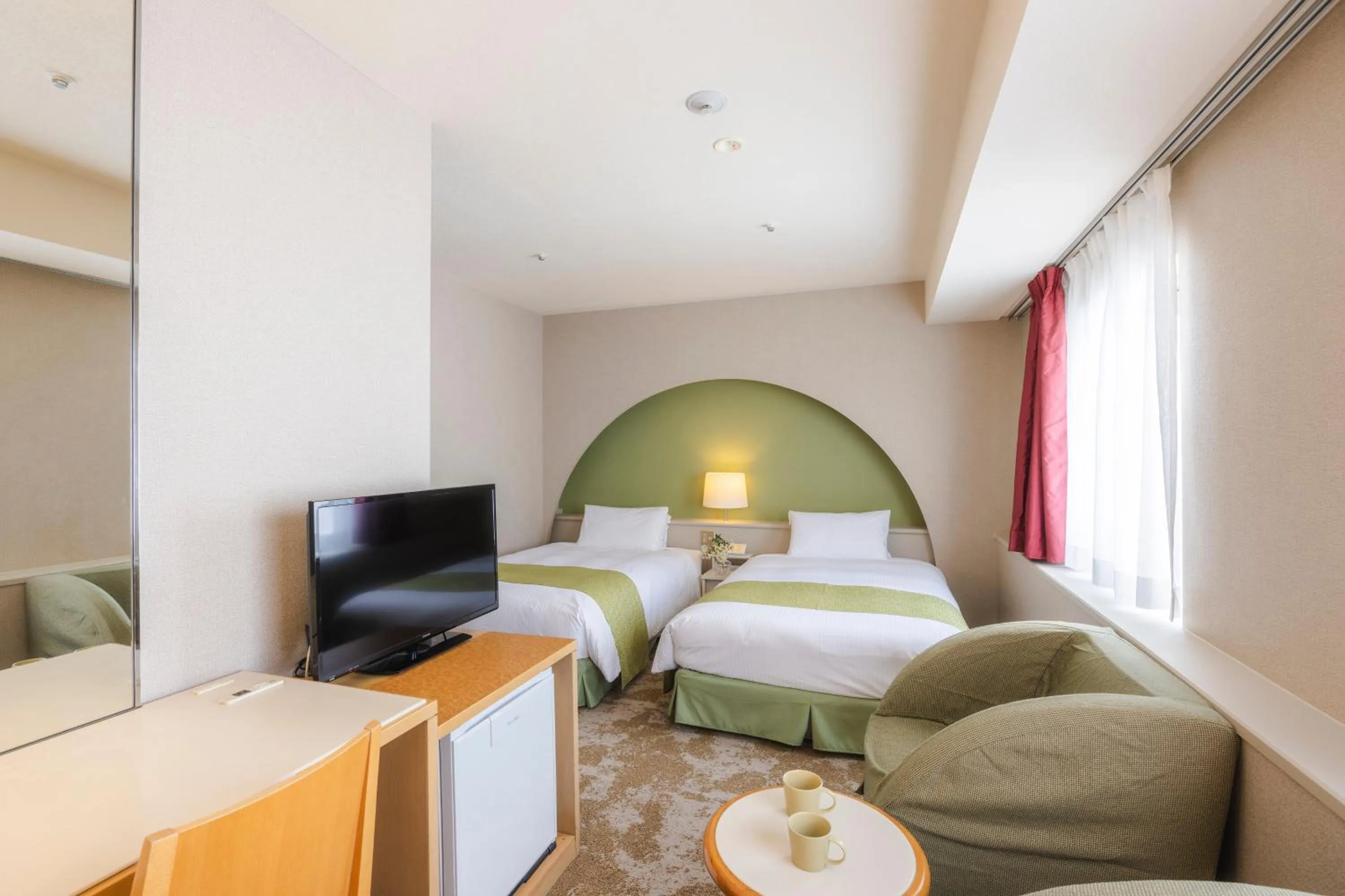 Bed in Shinjuku Washington Hotel Annex