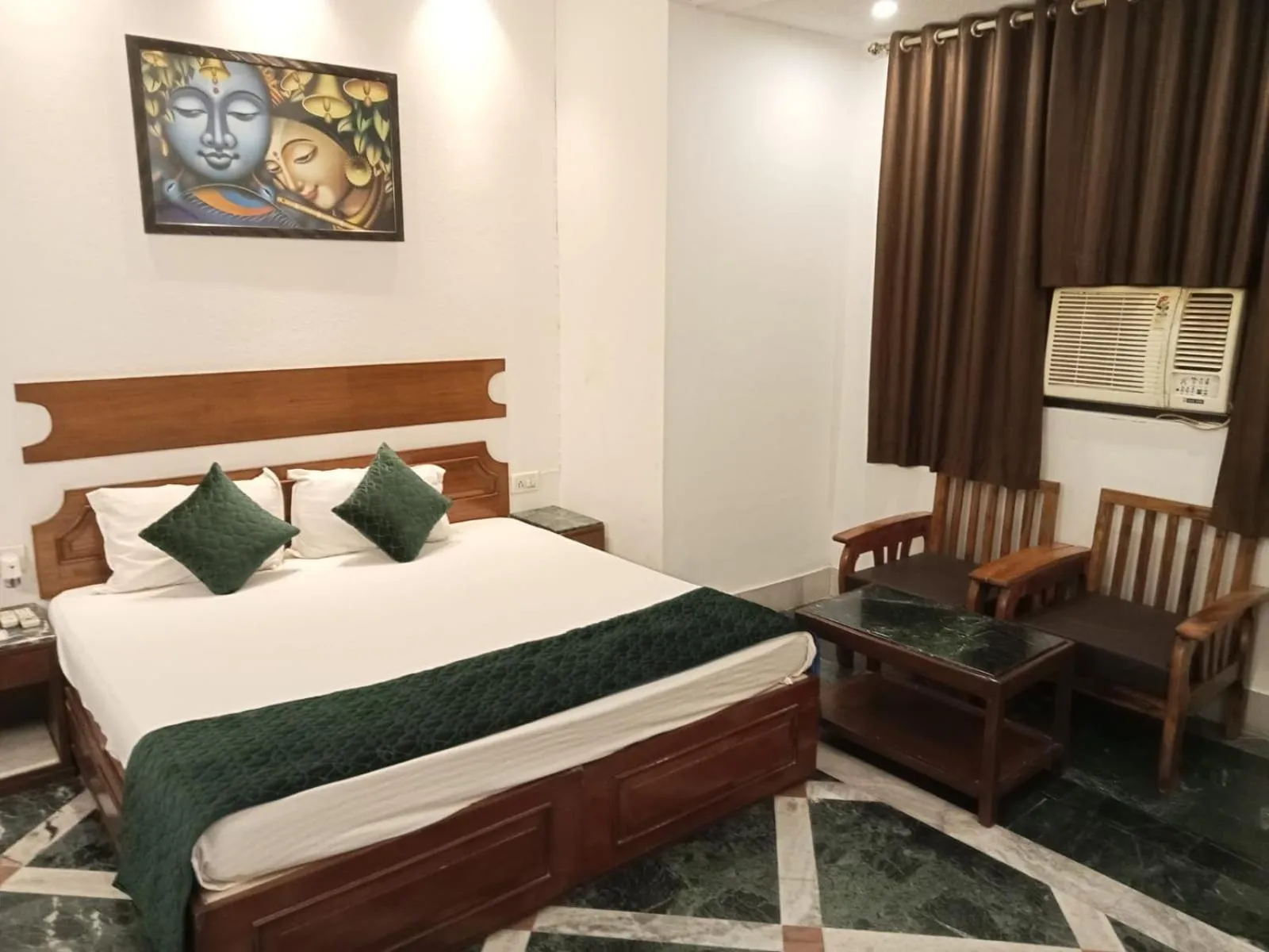 Bed in Ananda Krishna Van