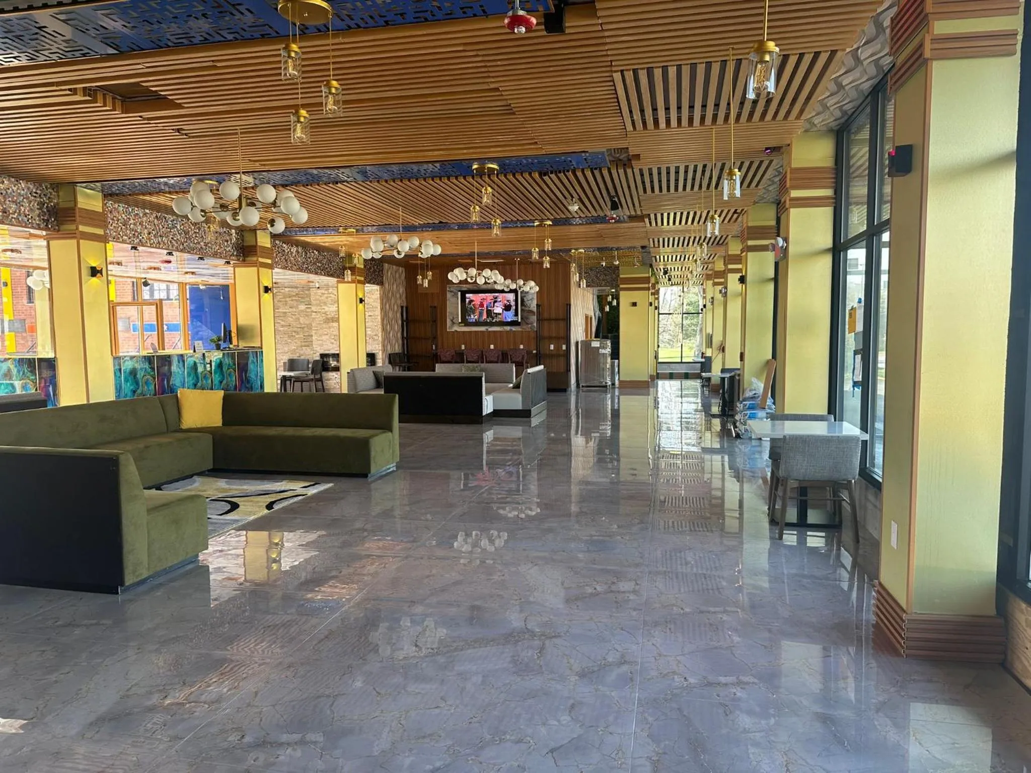 Lobby or reception in THE GOLFERS INN