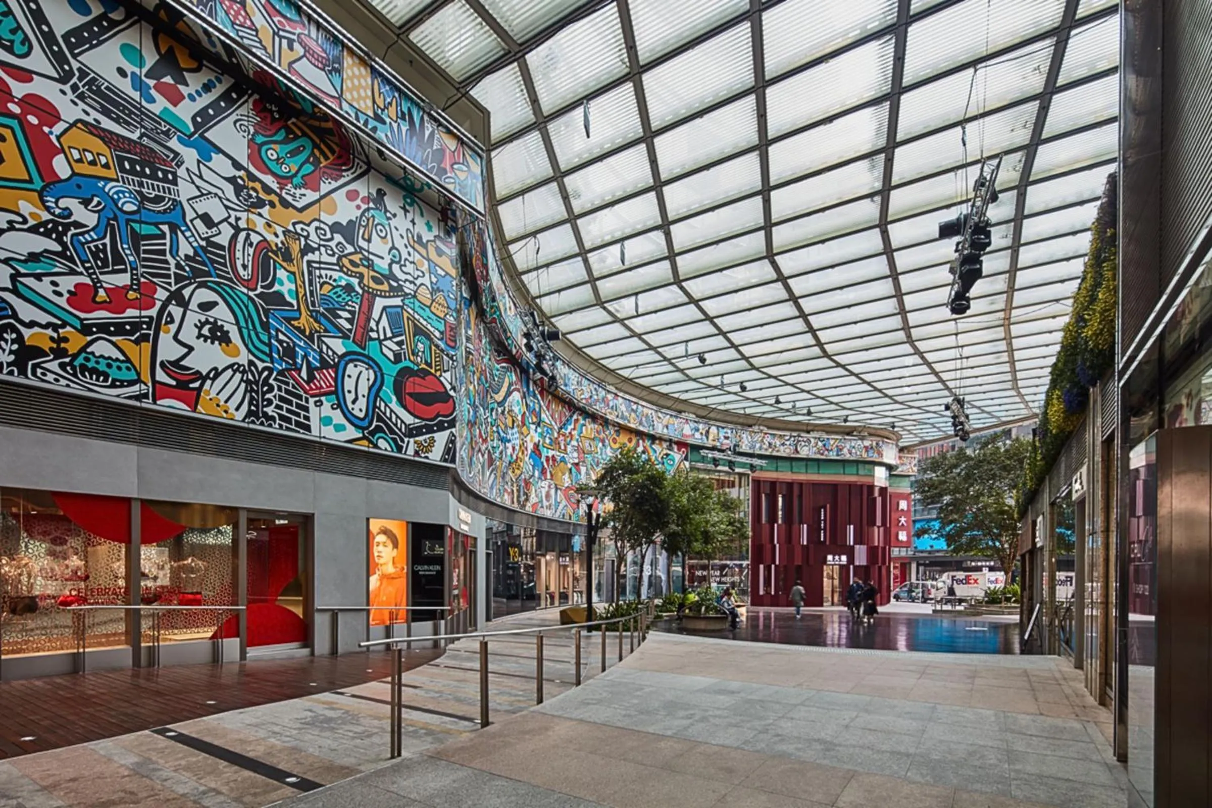 Shopping Area in Pillows CoLiving