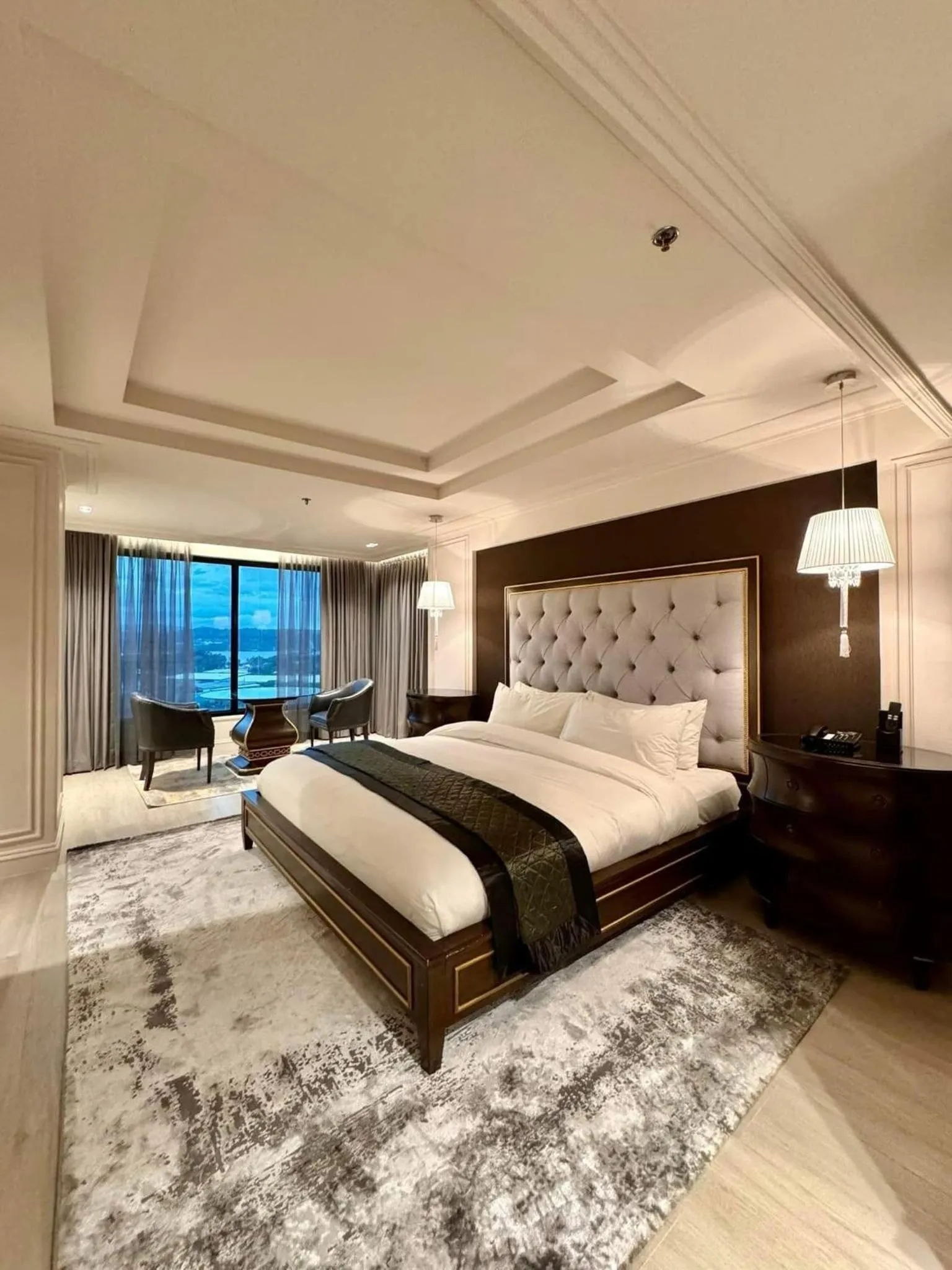 Bed in Grand Regal Hotel Davao