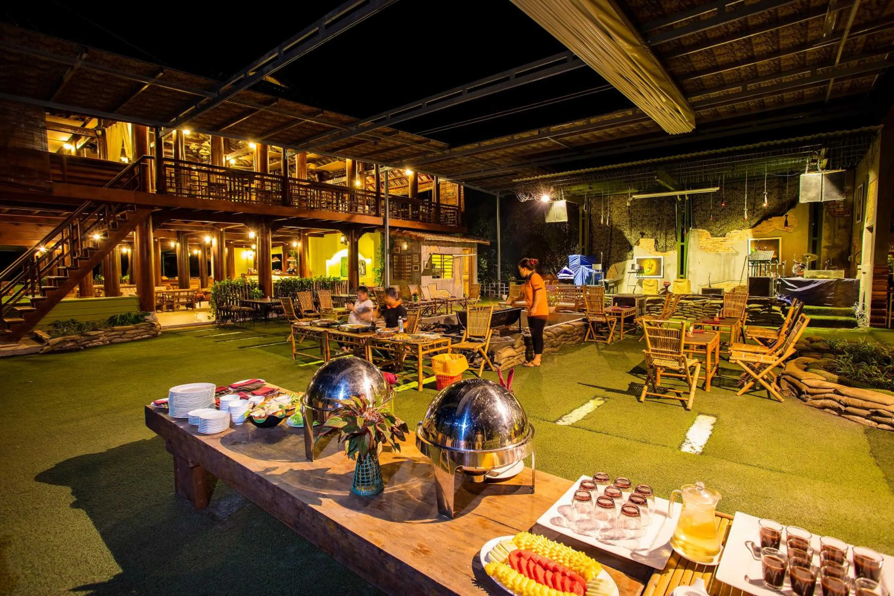 Restaurant/places to eat in Cat Tien Jungle Lodge
