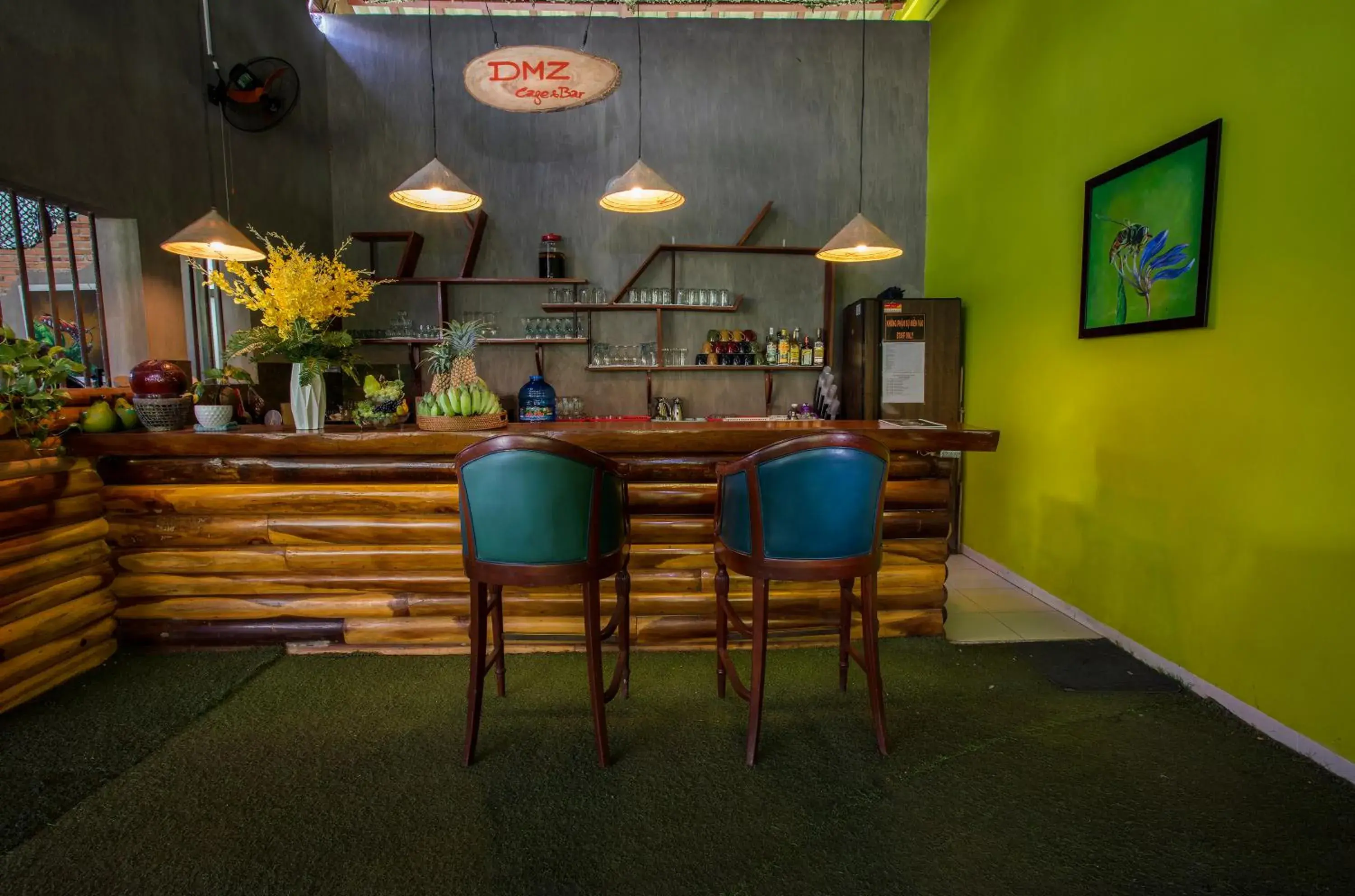 Lounge or bar in Cat Tien Jungle Lodge Lounge or bar in Cat Tien Jungle Lodge