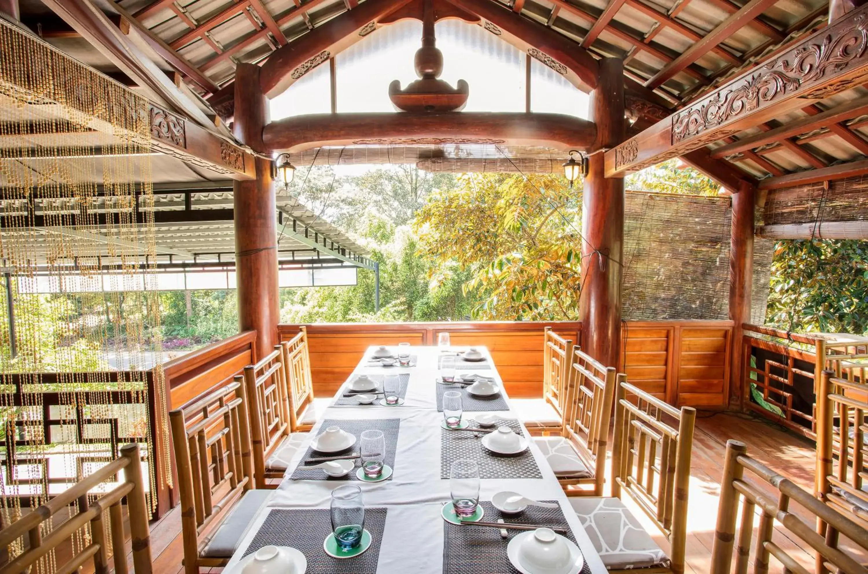 Restaurant/places to eat in Cat Tien Jungle Lodge Restaurant/places to eat in Cat Tien Jungle Lodge