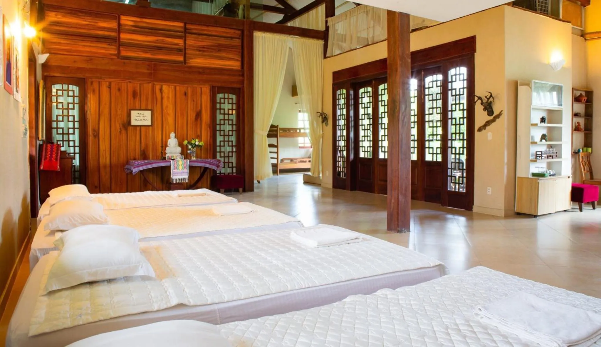 Bedroom, Bed in Cat Tien Jungle Lodge