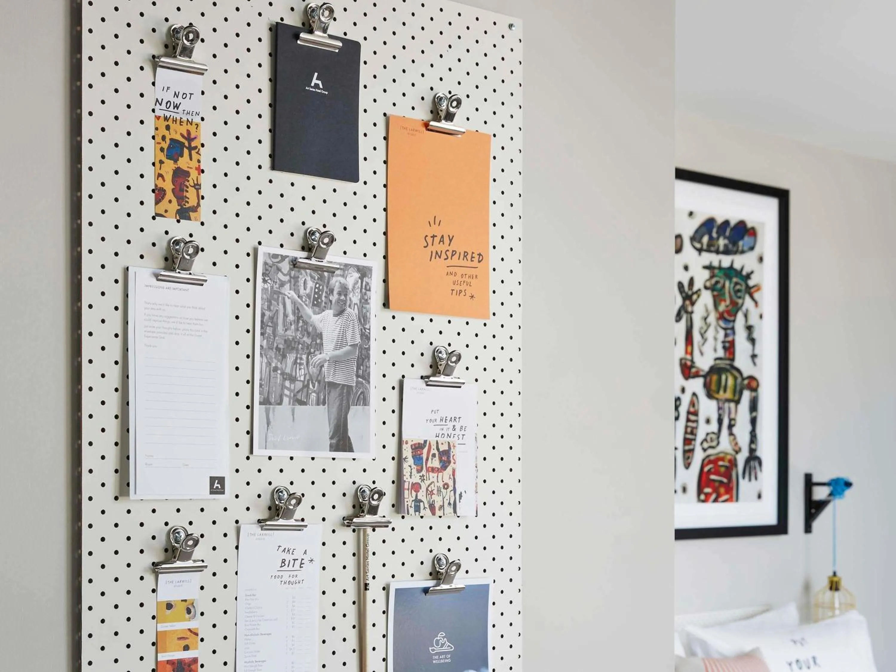 Bedroom in Art Series - The Larwill Studio