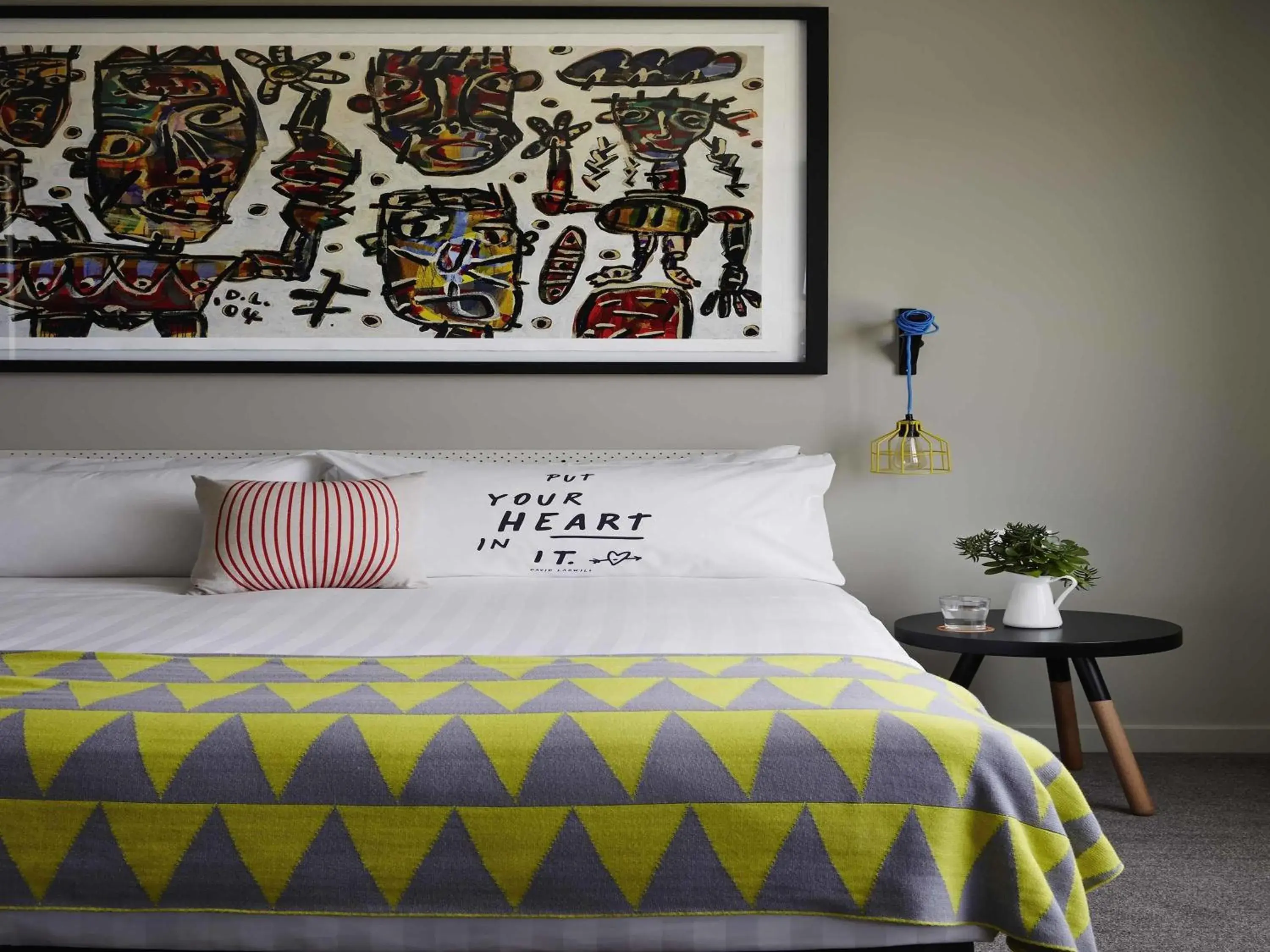 Bedroom, Bed in Art Series - The Larwill Studio Bedroom, Bed in Art Series - The Larwill Studio