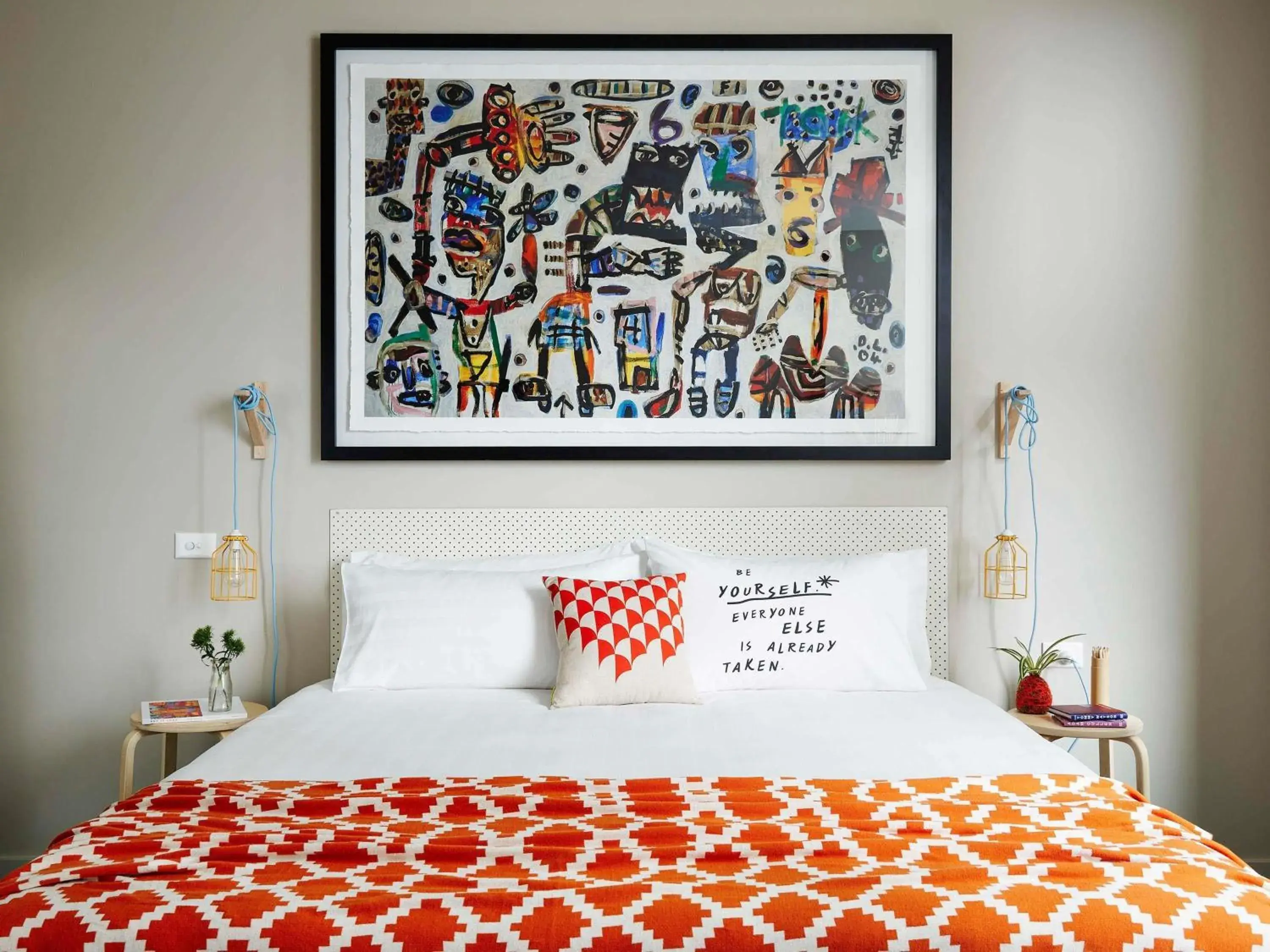 Bedroom, Bed in Art Series - The Larwill Studio Bedroom, Bed in Art Series - The Larwill Studio