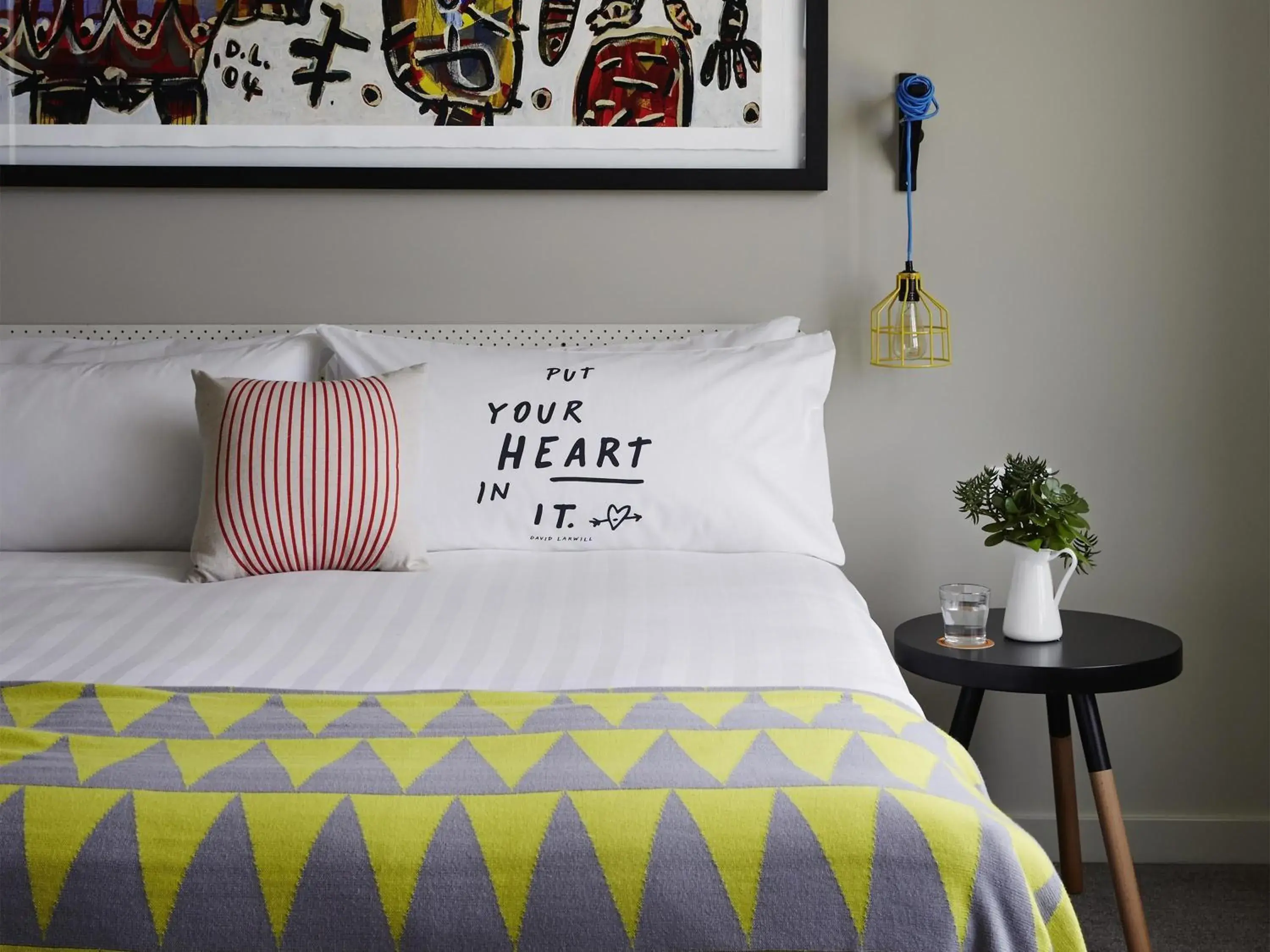 Bedroom, Bed in Art Series - The Larwill Studio Bedroom, Bed in Art Series - The Larwill Studio