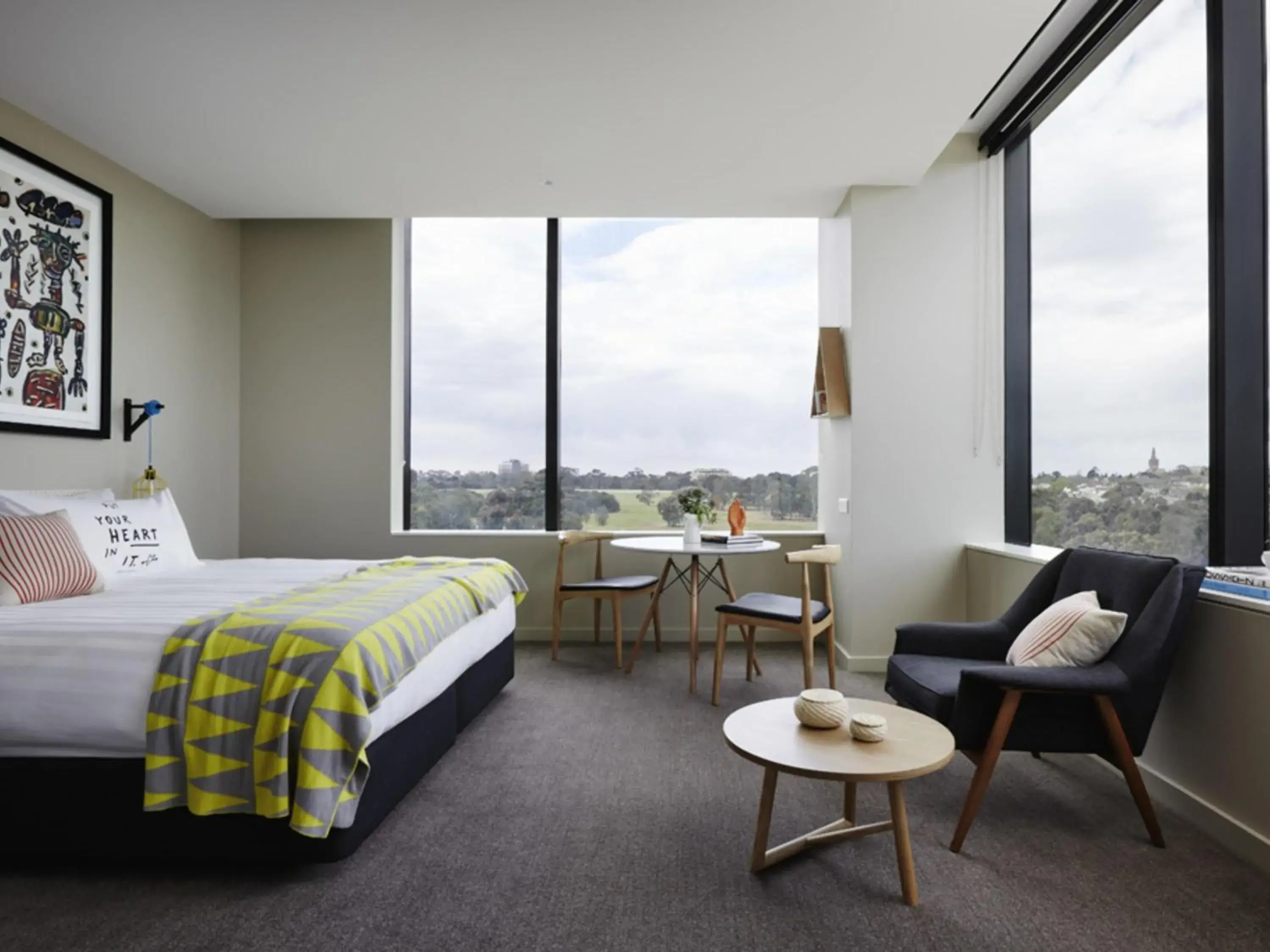 Bedroom, Bed in Art Series - The Larwill Studio Bedroom, Bed in Art Series - The Larwill Studio