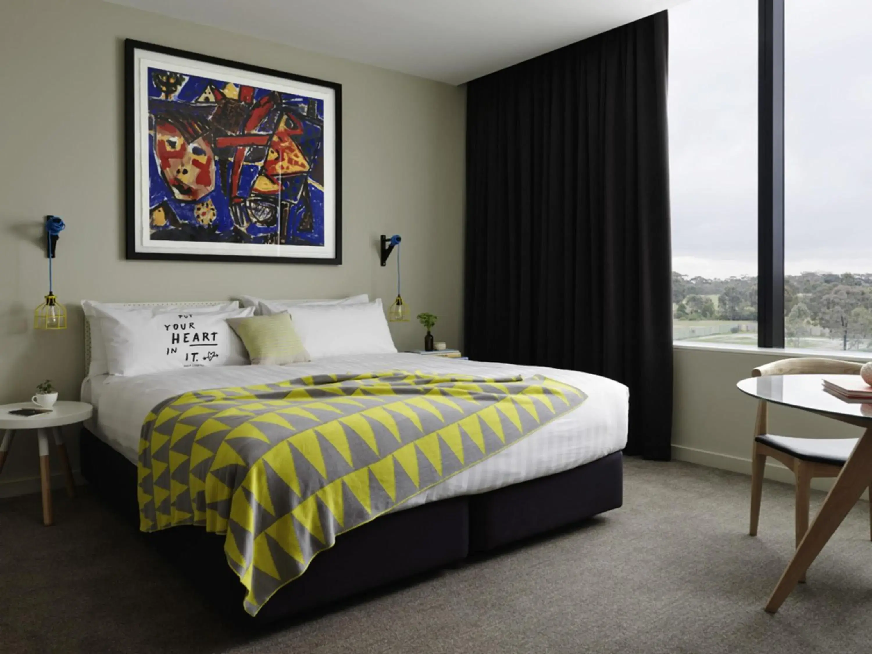 Bedroom, Bed in Art Series - The Larwill Studio Bedroom, Bed in Art Series - The Larwill Studio