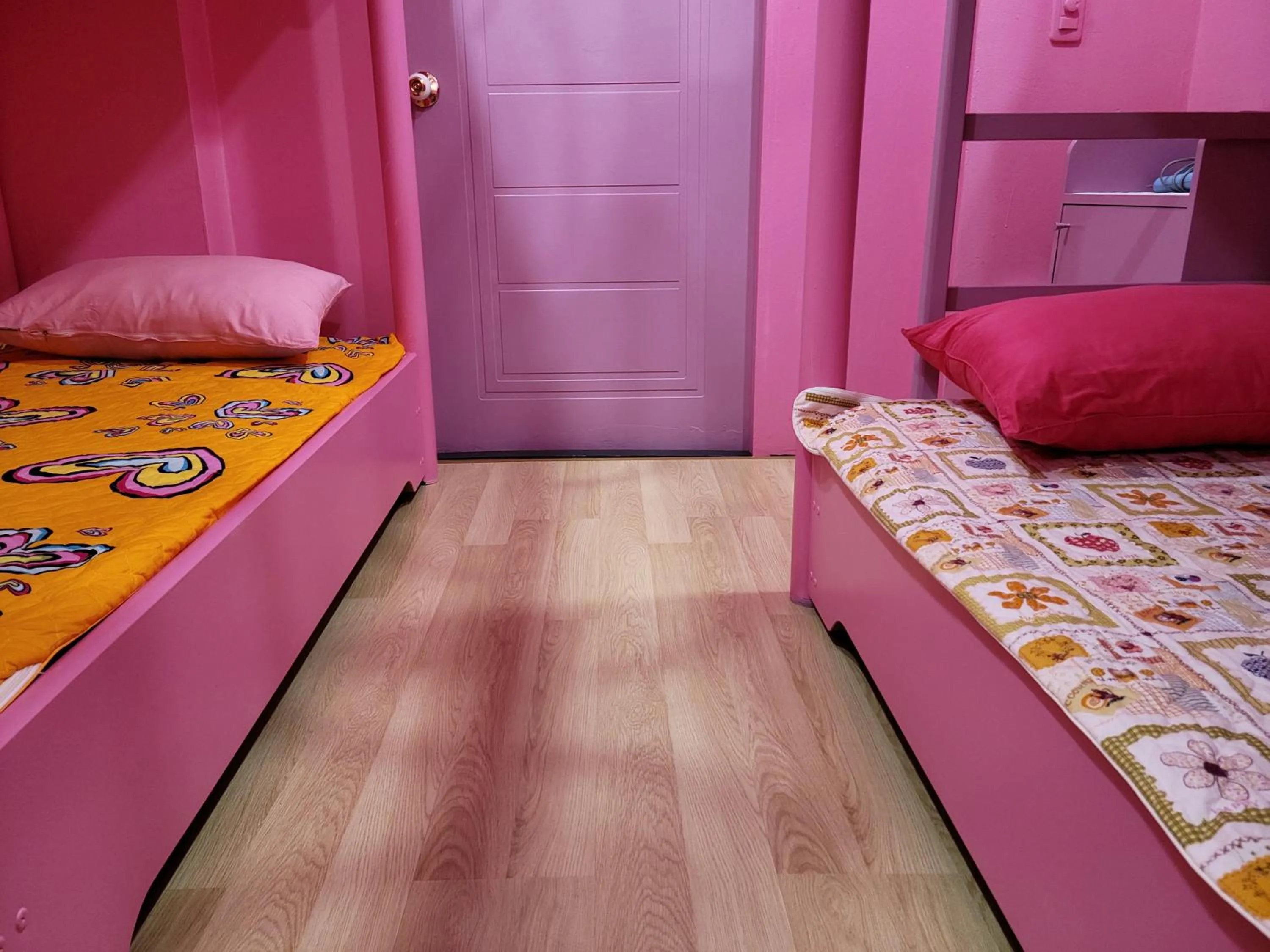 Bed in Jeju Vision House