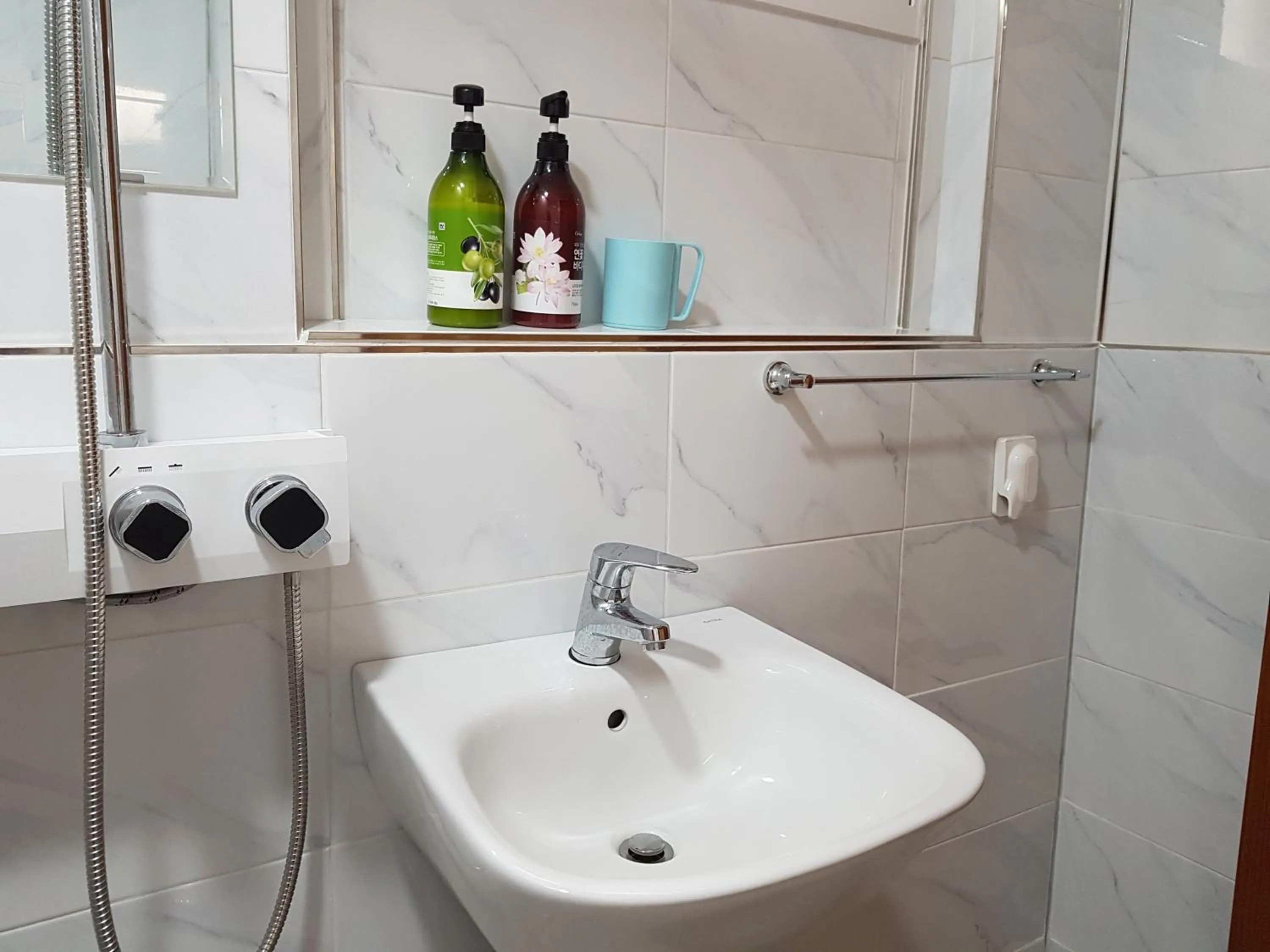 Shower in Jeju Vision House