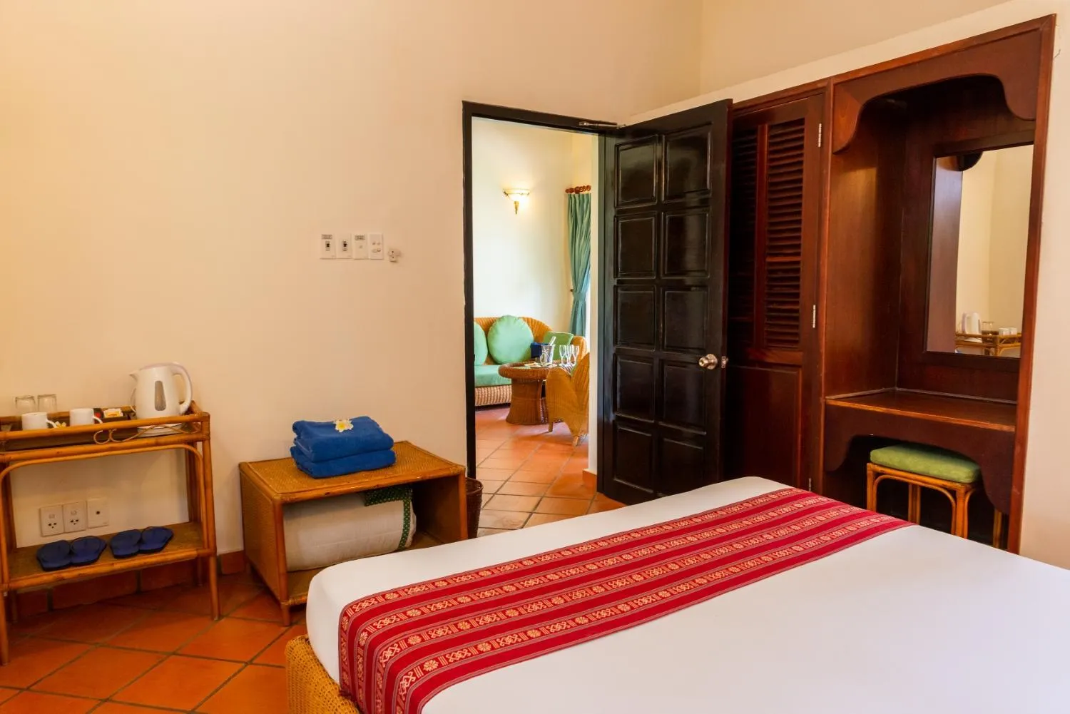 Living room, Bed in White Sand Resort Mui Ne