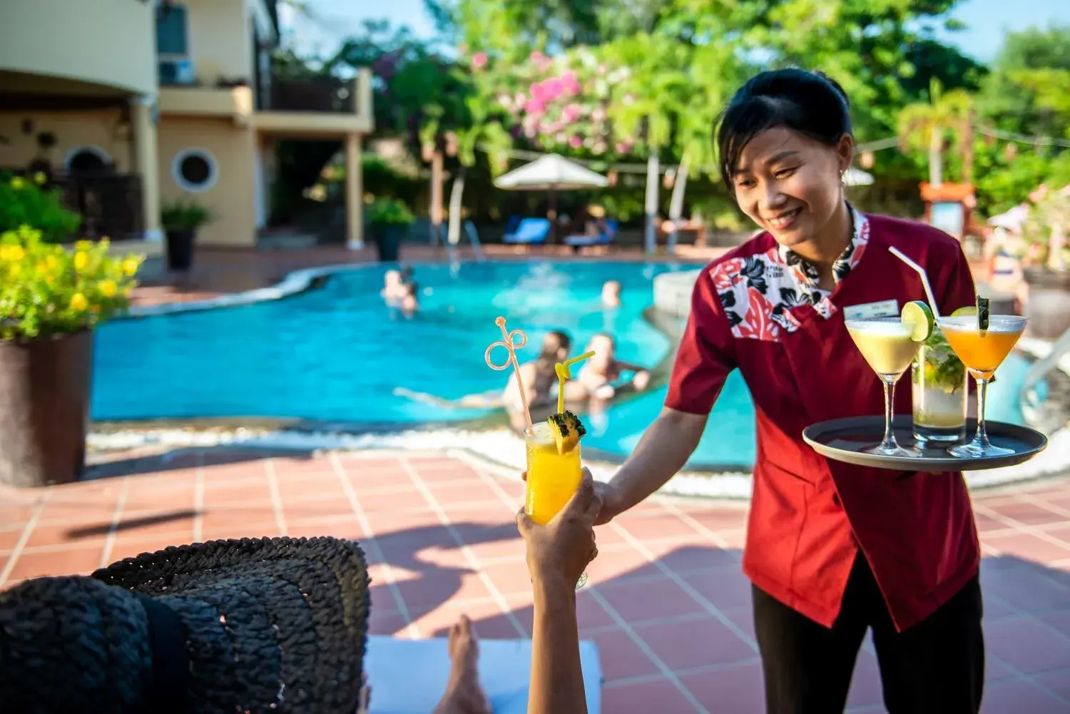 Swimming pool in White Sand Resort Mui Ne Swimming pool in White Sand Resort Mui Ne