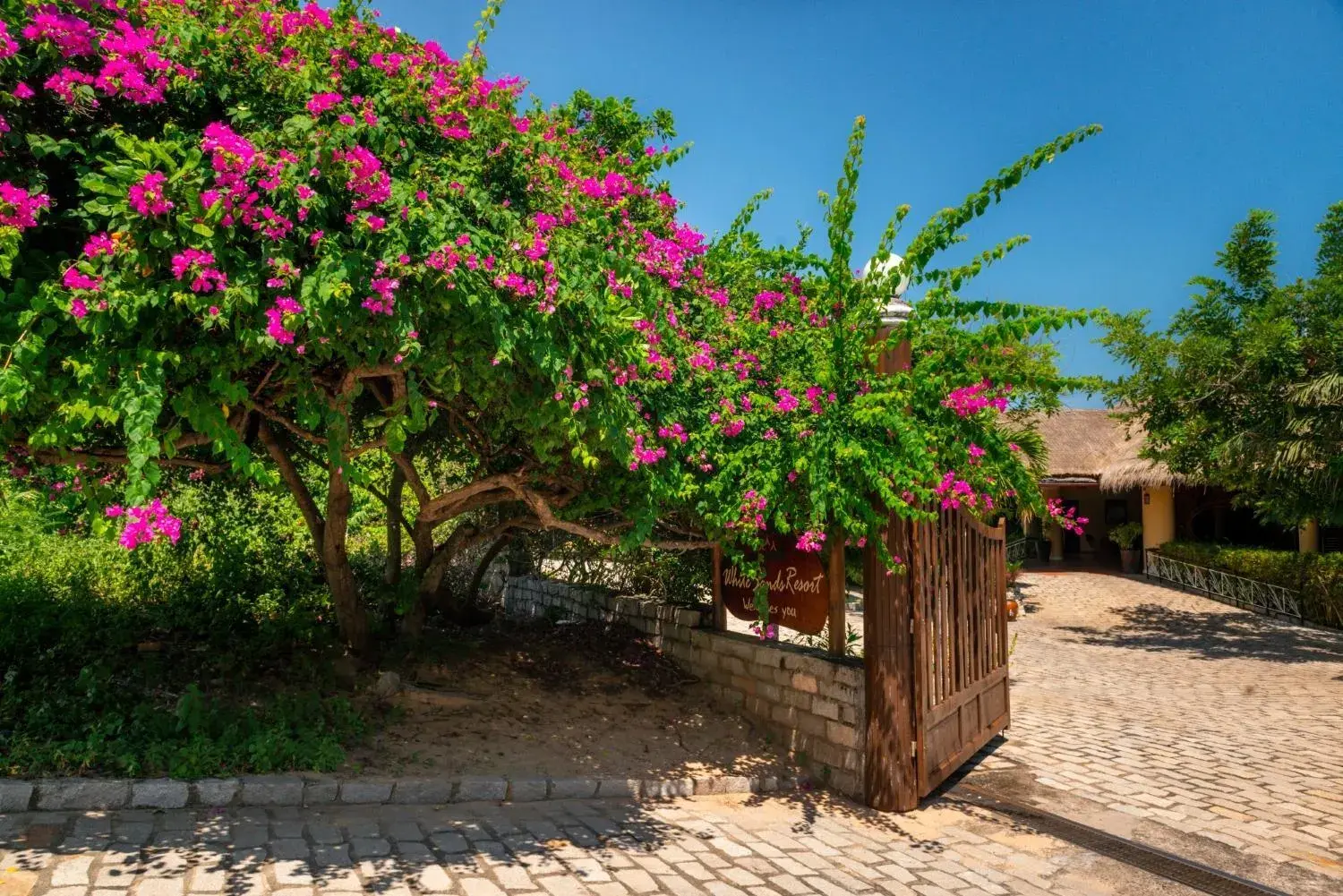 Facade/entrance in White Sand Resort Mui Ne Facade/entrance in White Sand Resort Mui Ne