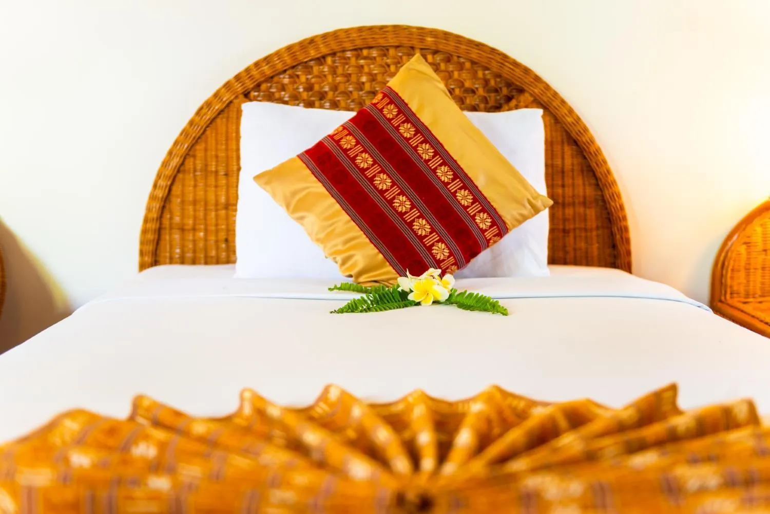 Bed in White Sand Resort Mui Ne