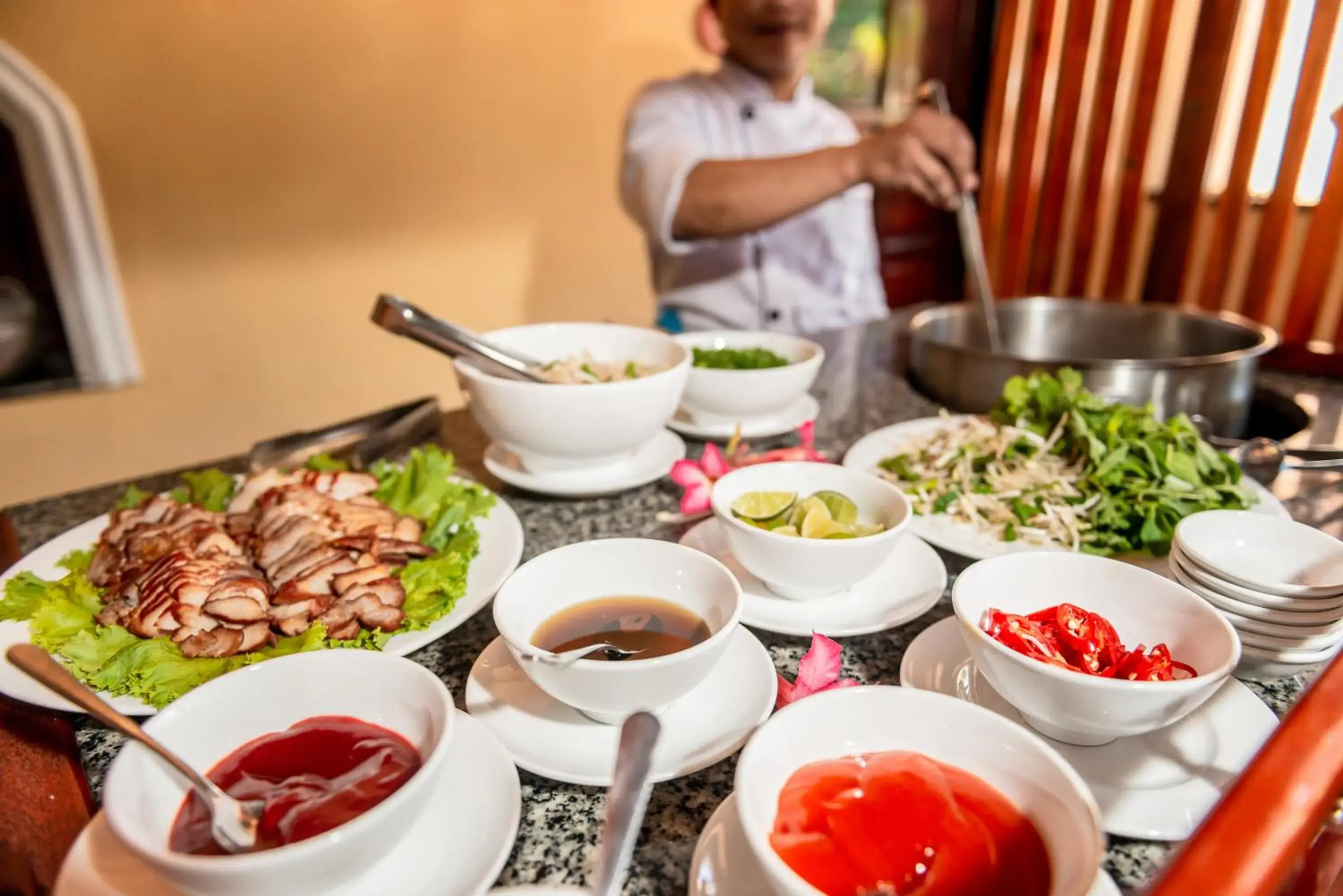 Breakfast in White Sand Resort Mui Ne Breakfast in White Sand Resort Mui Ne