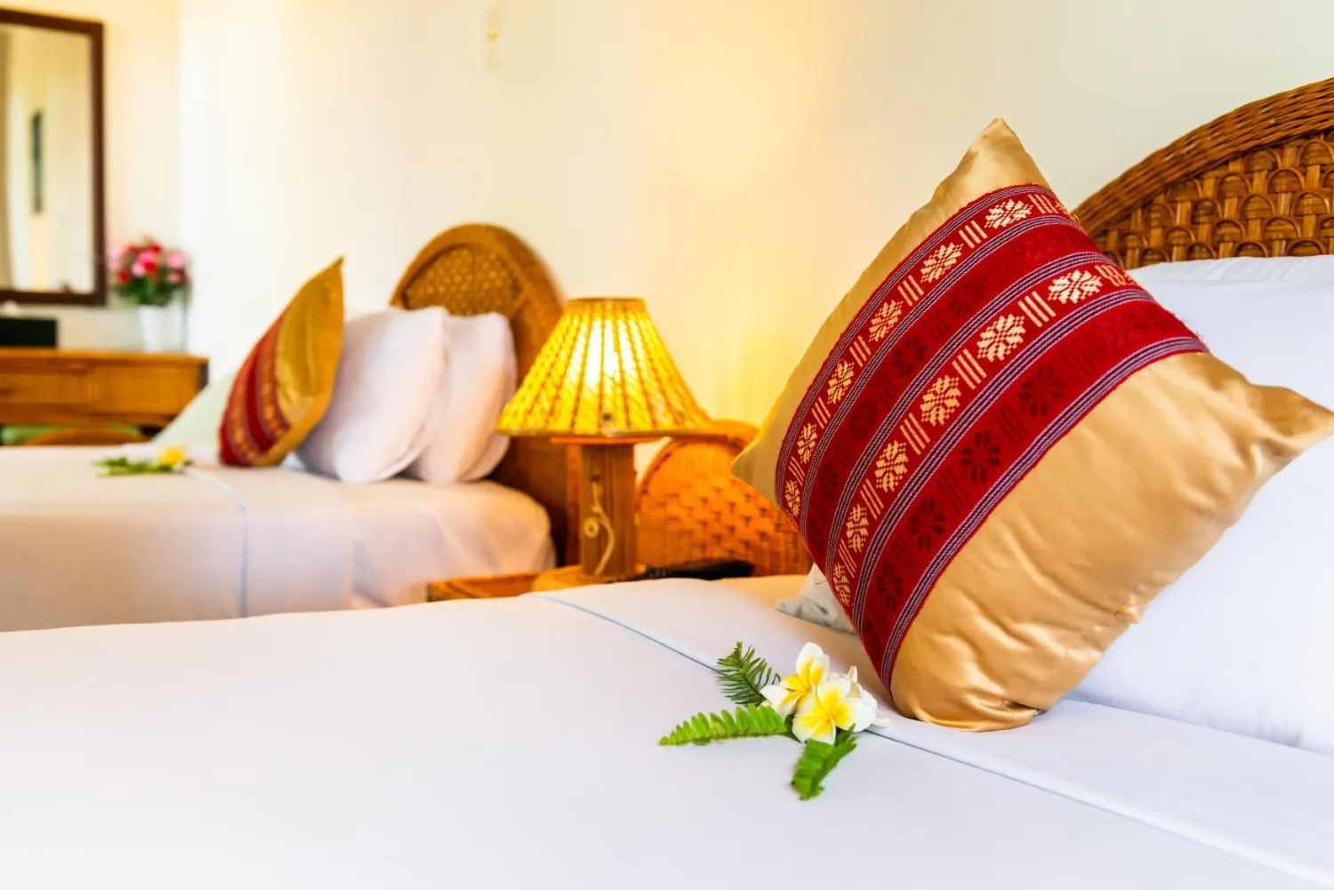 Bedroom, Bed in White Sand Resort Mui Ne