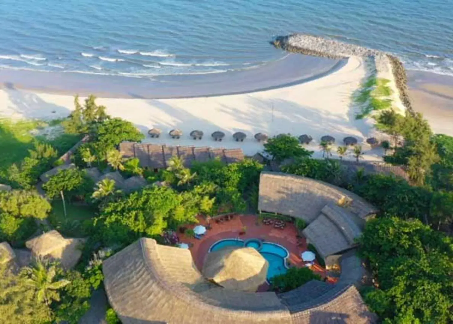 Bird's eye view in White Sand Resort Mui Ne Bird's eye view in White Sand Resort Mui Ne