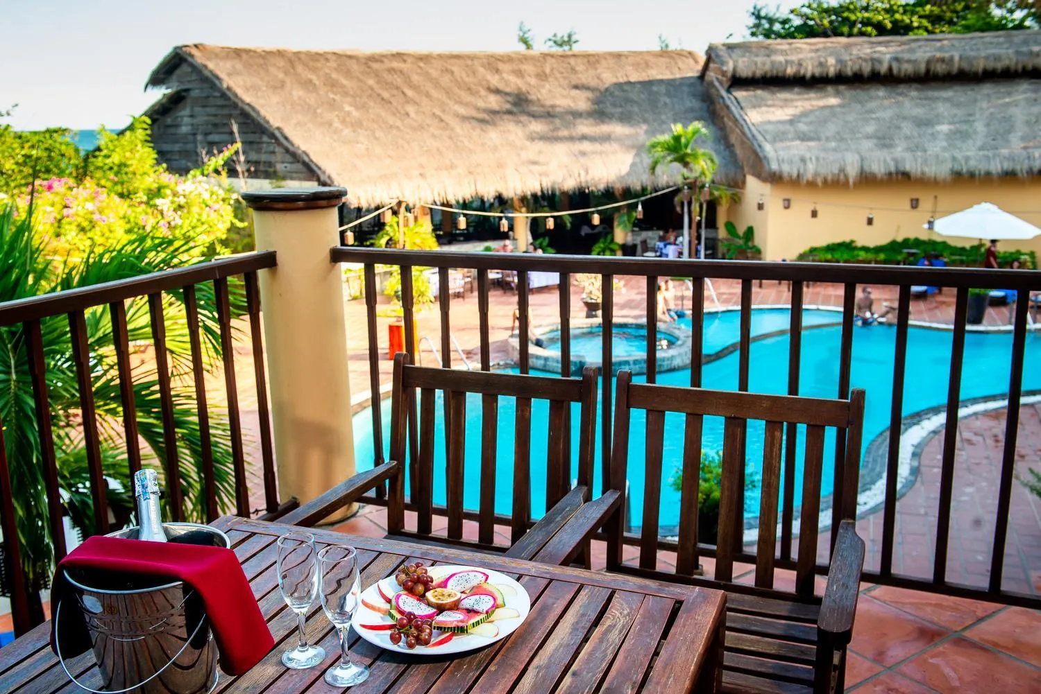 Balcony/Terrace in White Sand Resort Mui Ne