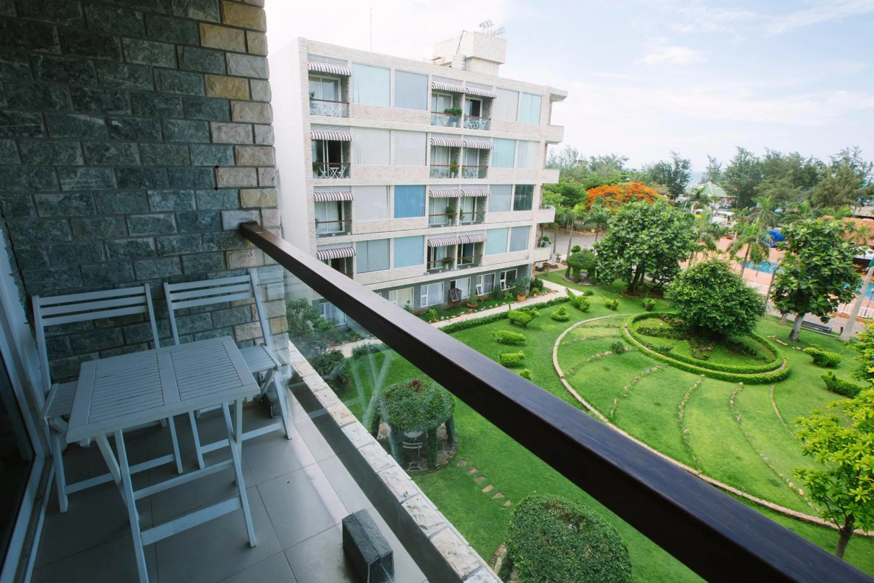 Garden view in New Wave Vung Tau Hotel