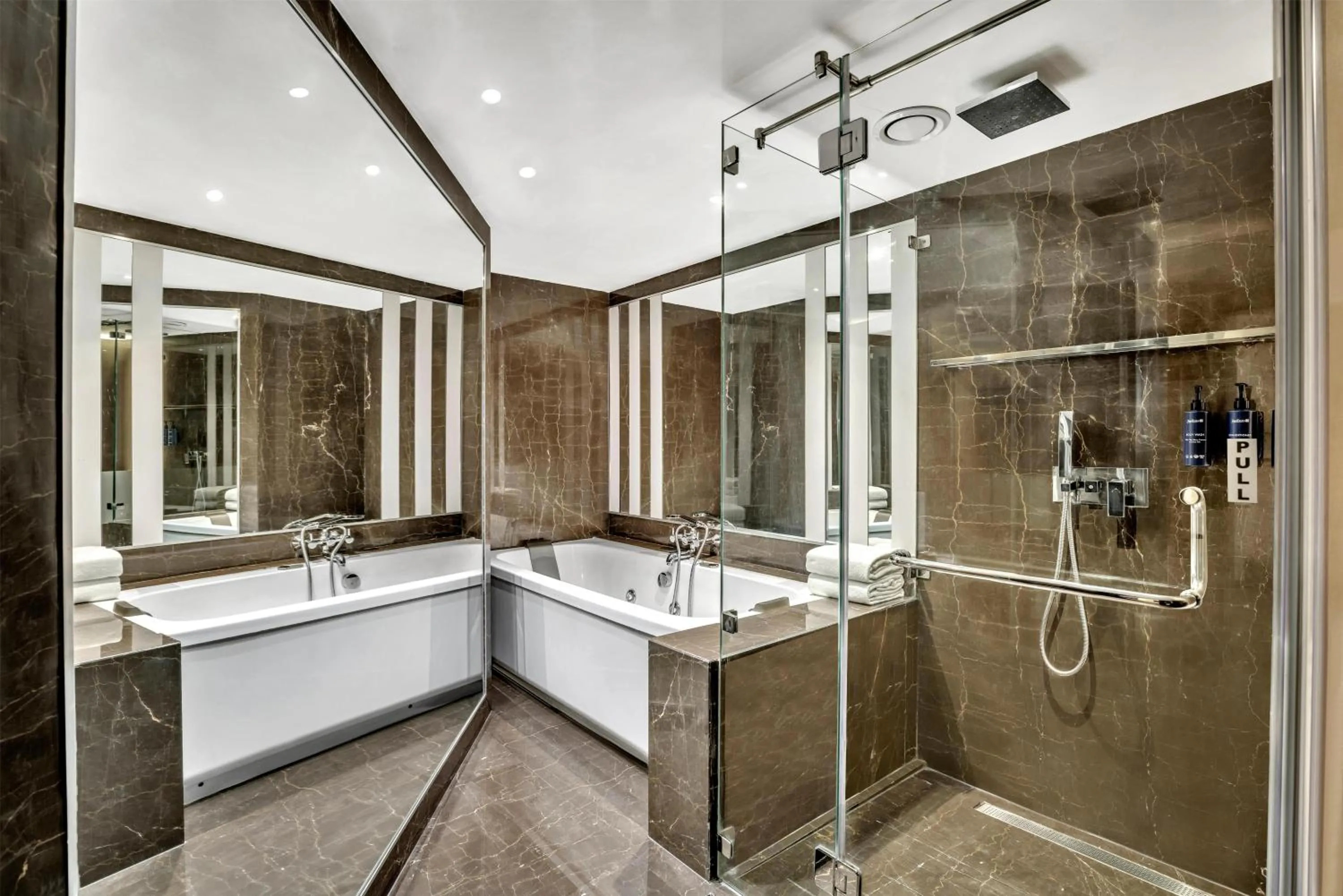 Bathroom in Radisson Blu Atria Bengaluru