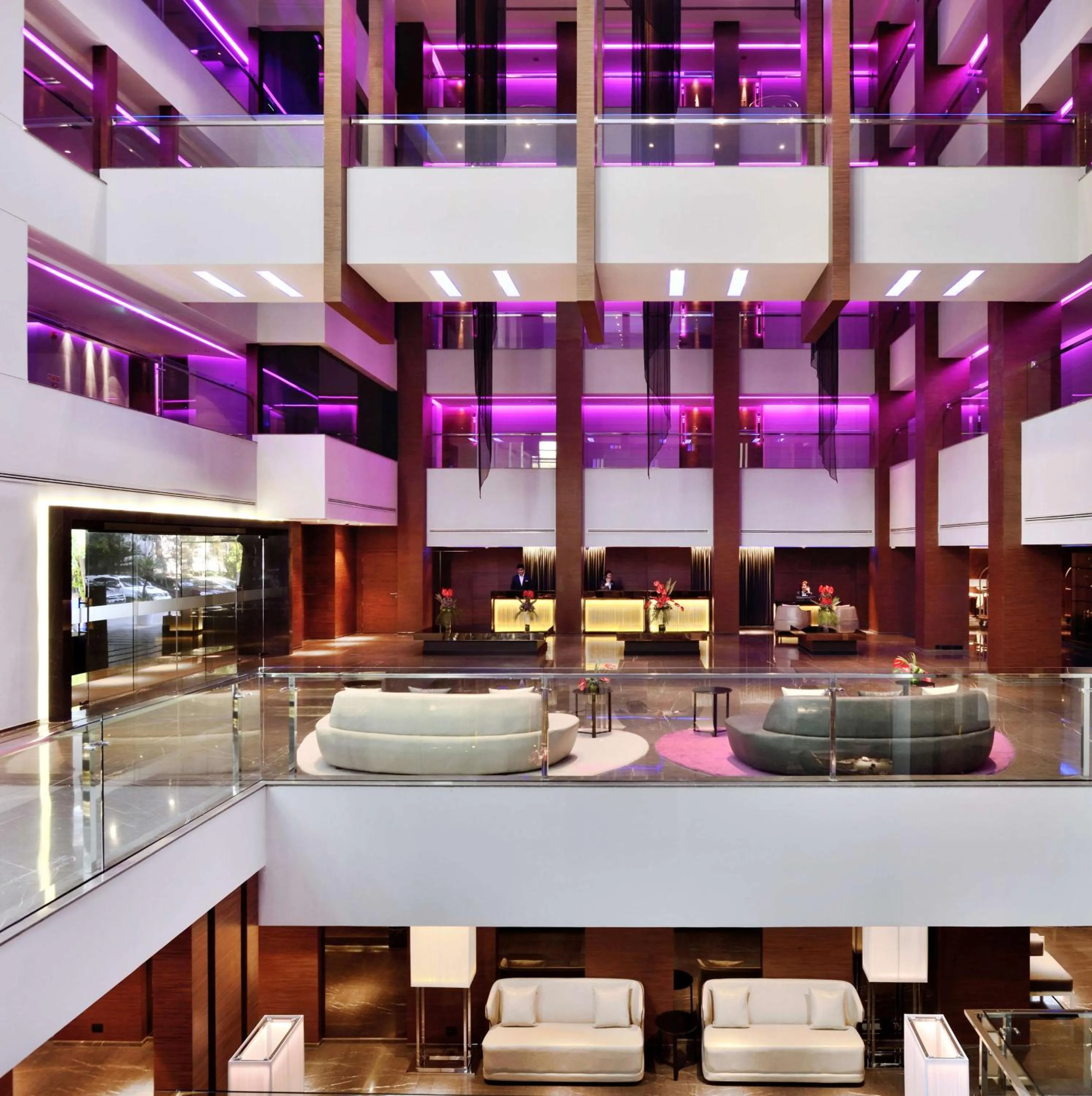 Lobby or reception in Radisson Blu Atria Bengaluru